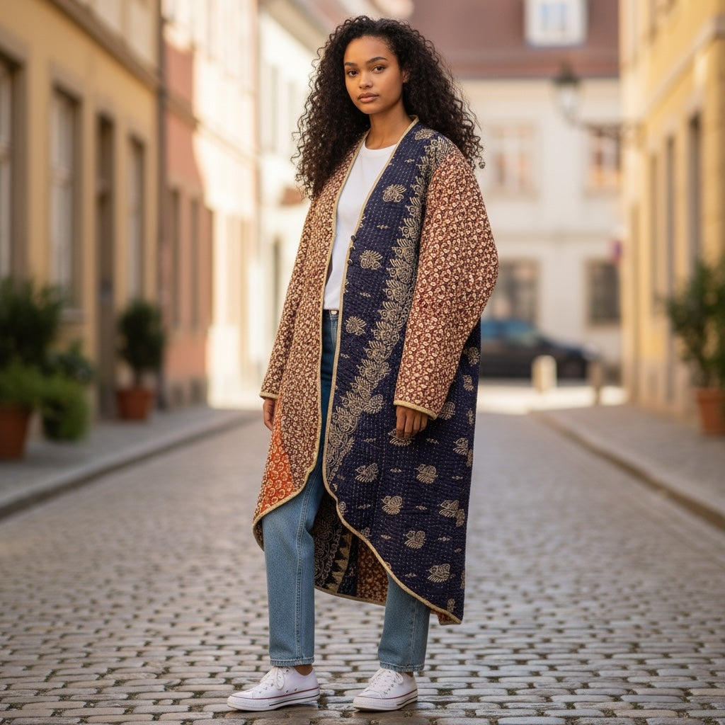Long Kantha Coat-13 Styles