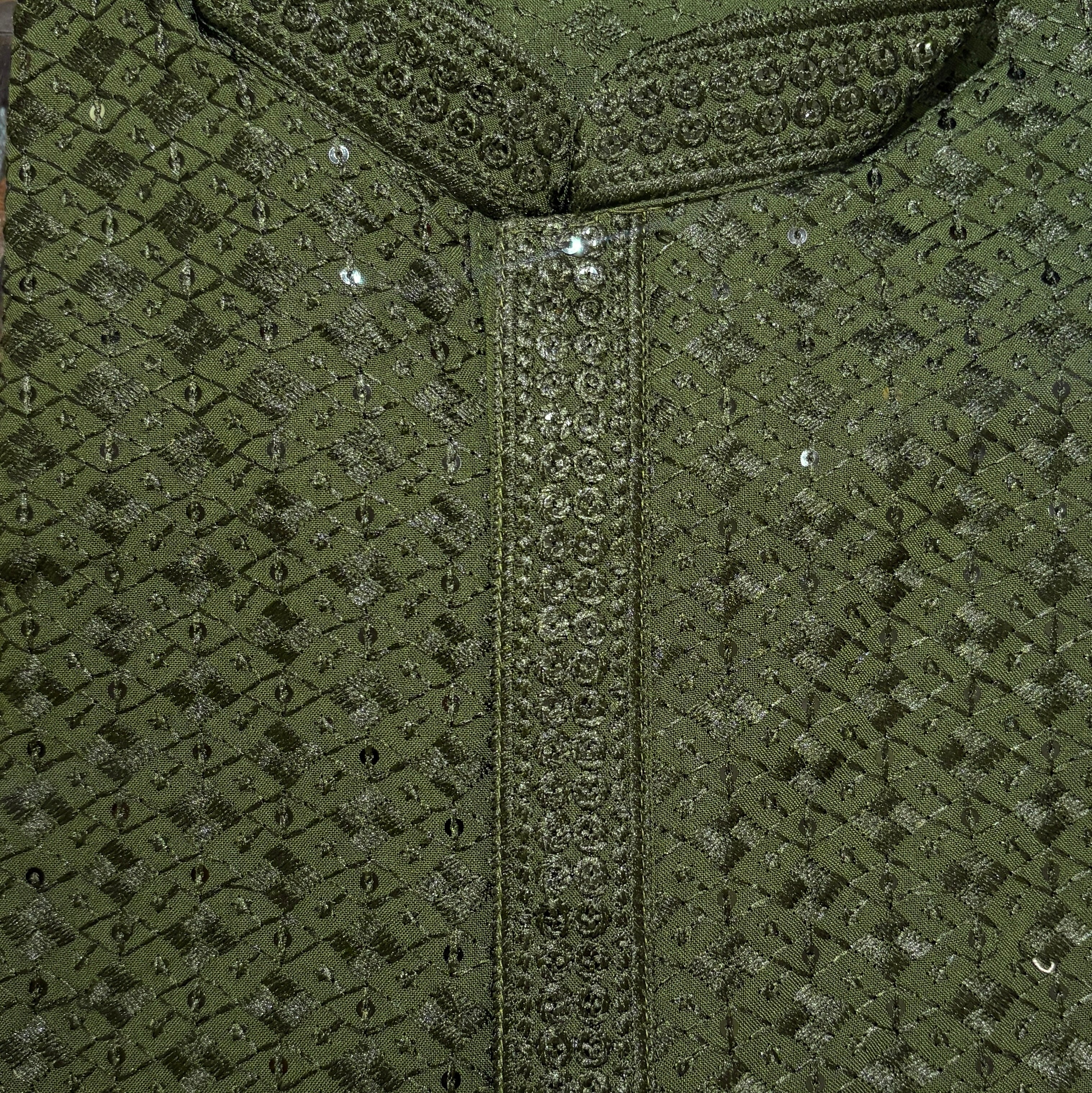 Lucknowi Short Kurta-Colors - Vintage India NYC