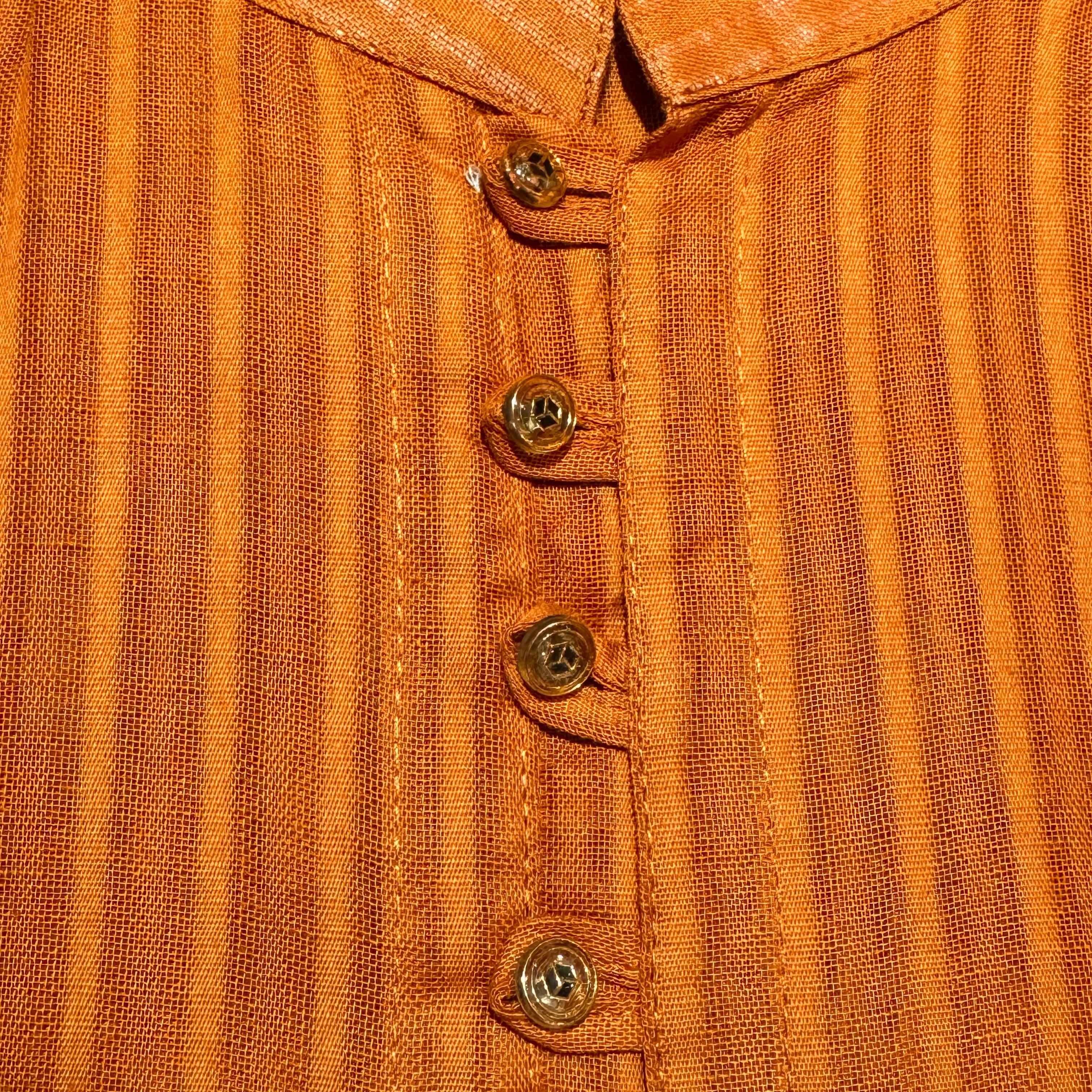 Khadi Kurta 2 - Size 38 - Vintage India NYC