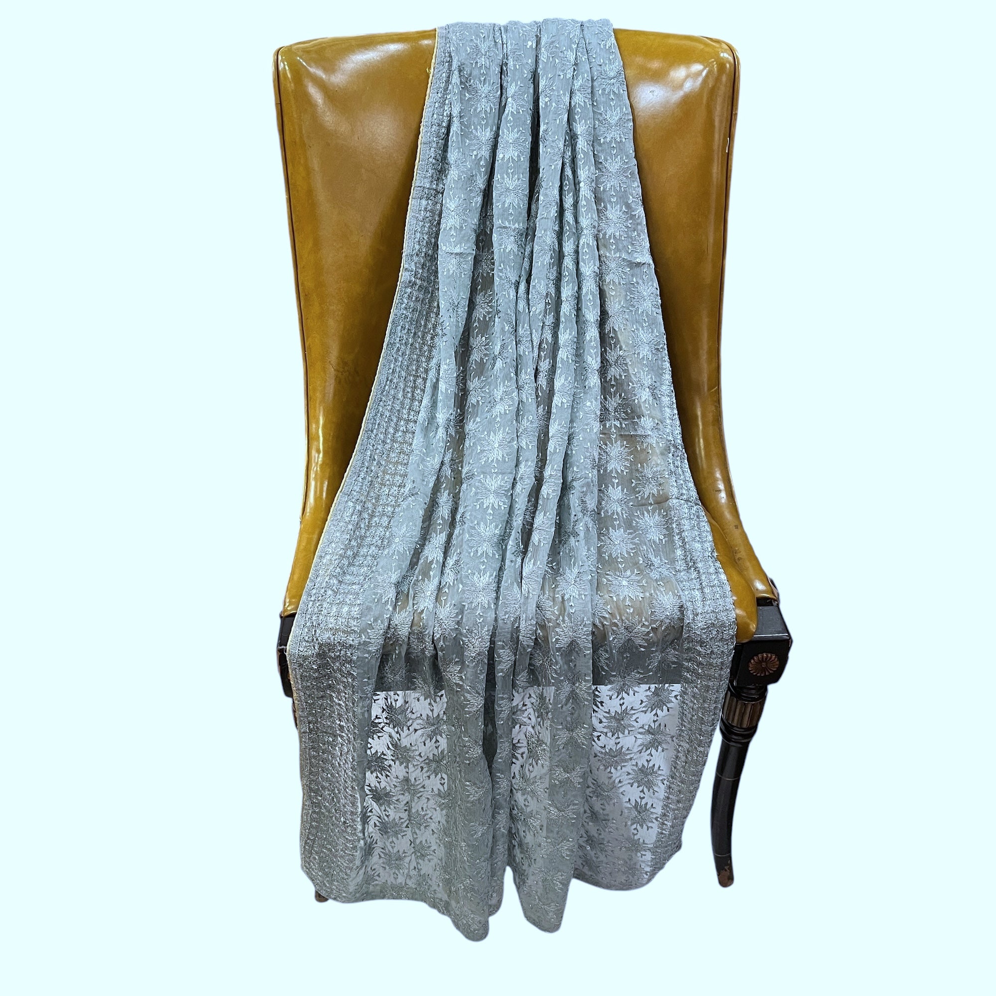 Phukari Embroidered Dupatta -2 Colors - Vintage India NYC