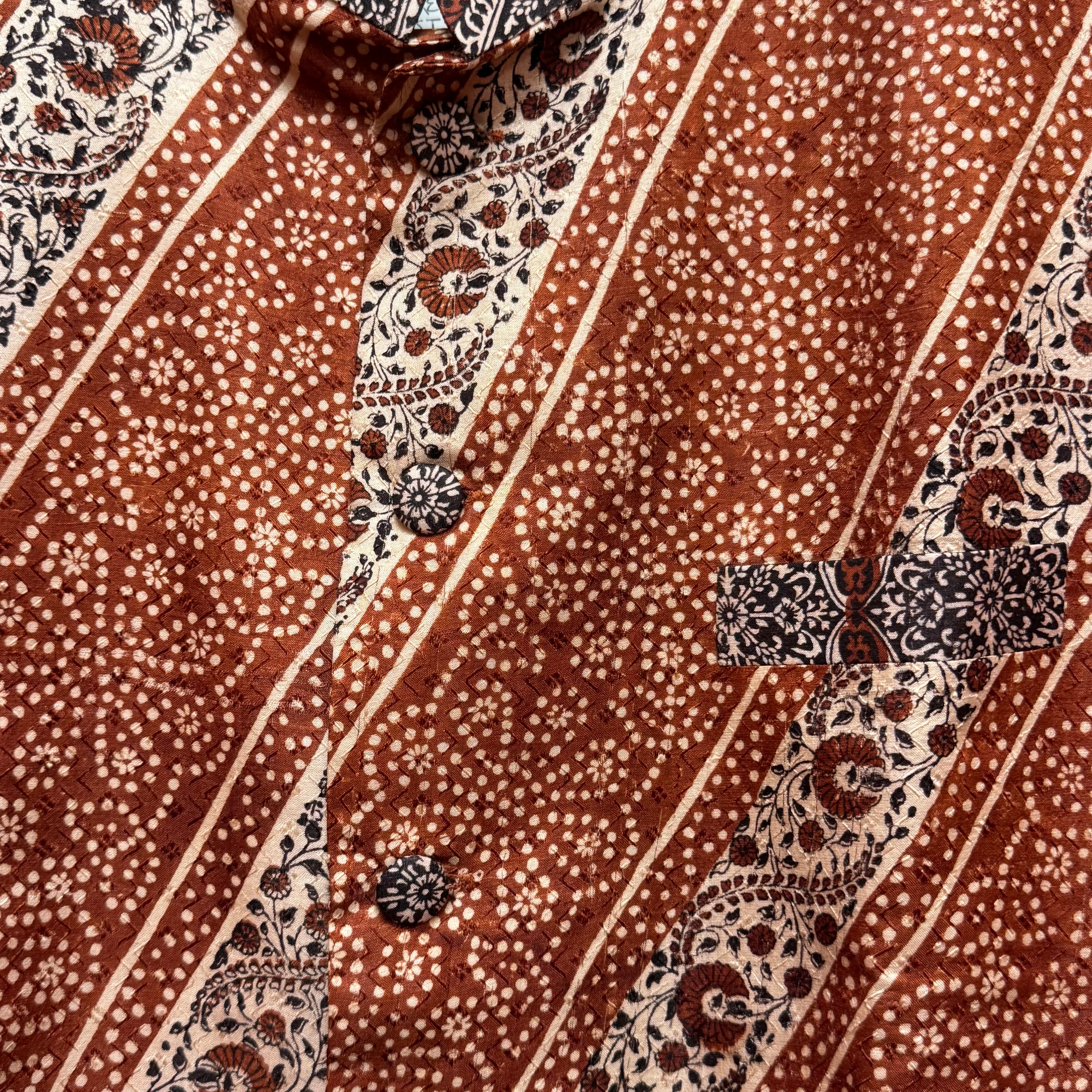 VM Saree Nehru/Modi Vest