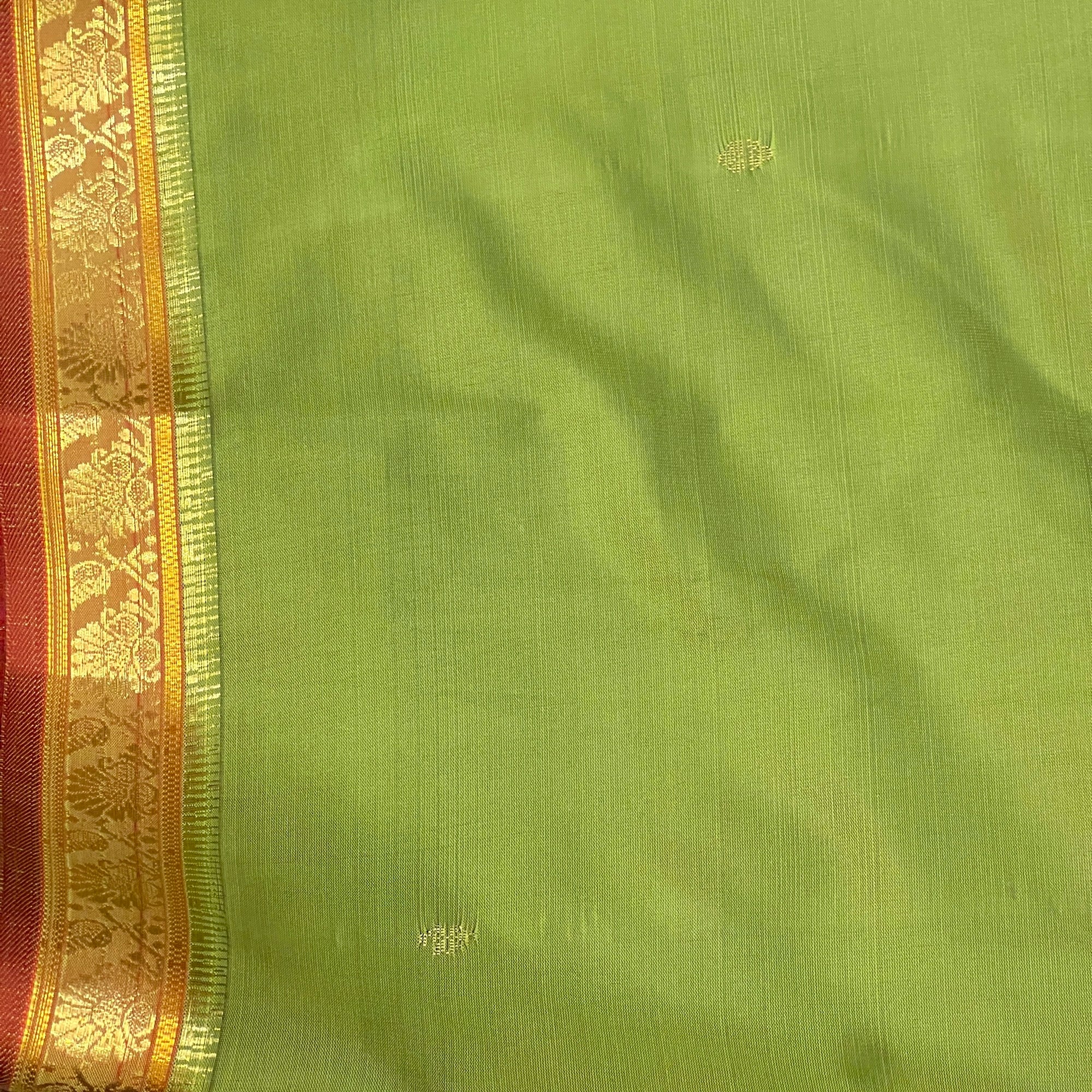AR Saree with Brocade Border - Vintage India NYC