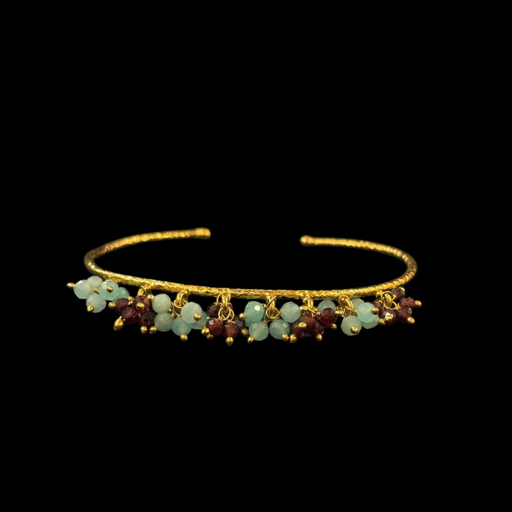 Semi Precious Multistone Stone Bracelet-Colors
