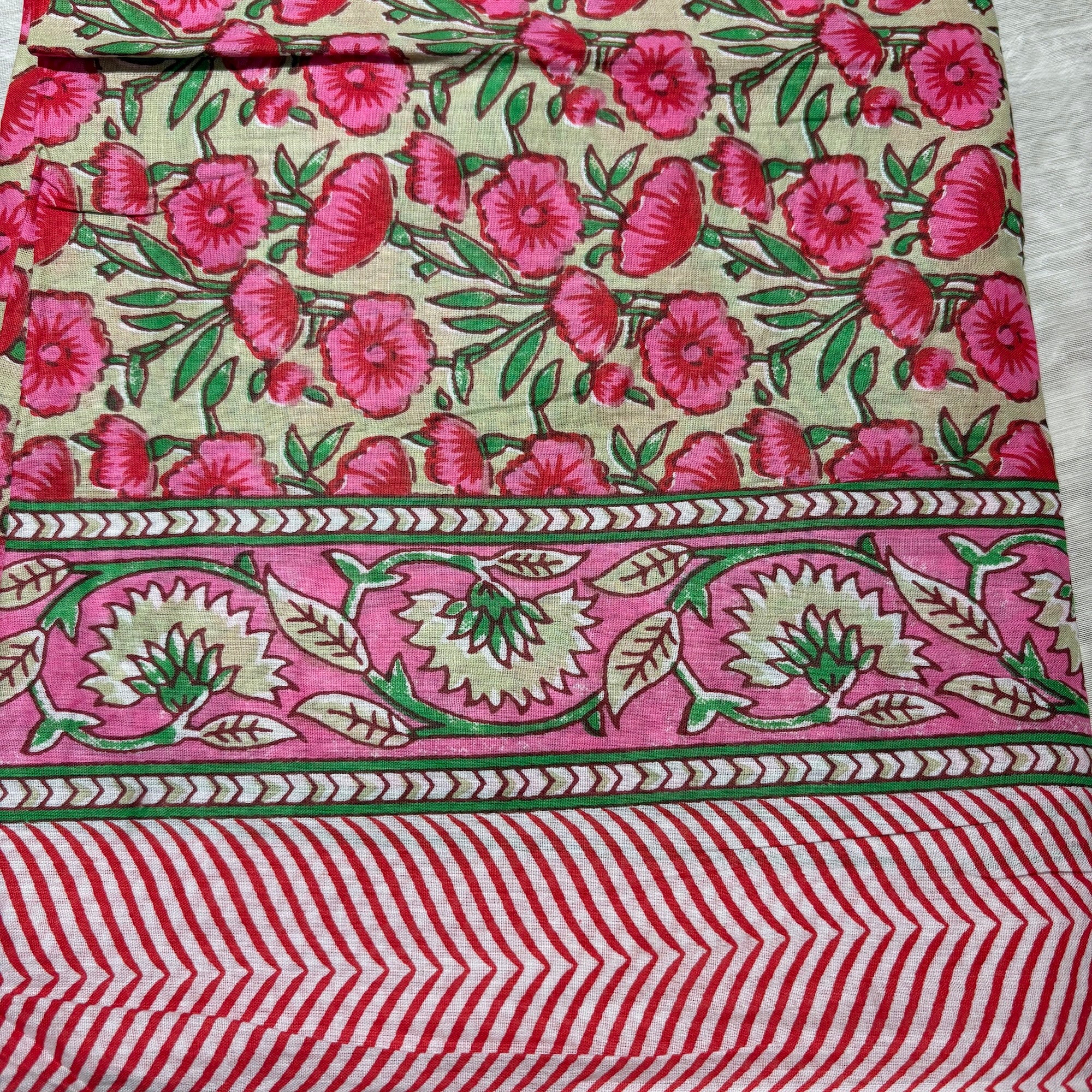 Block Print Sarongs/Scarves 26 - Vintage India NYC