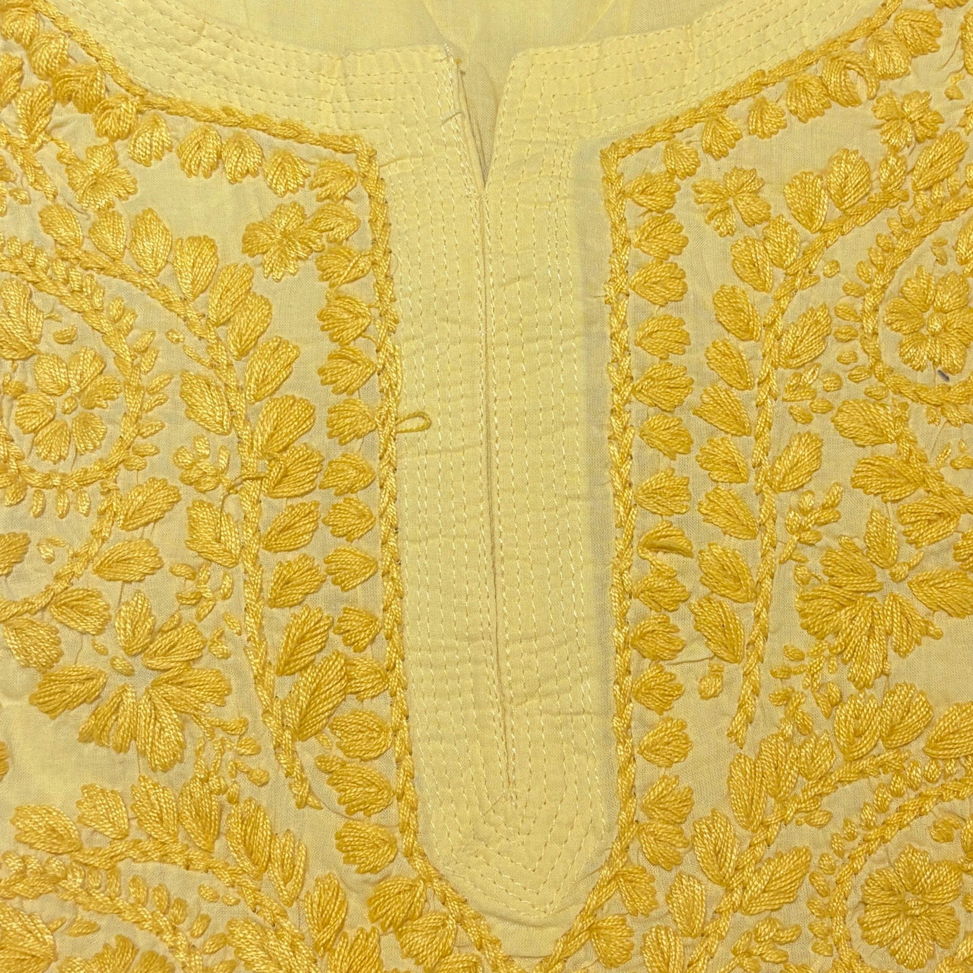 MA Long Embroidered Cotton Tunic Kurtis- 40