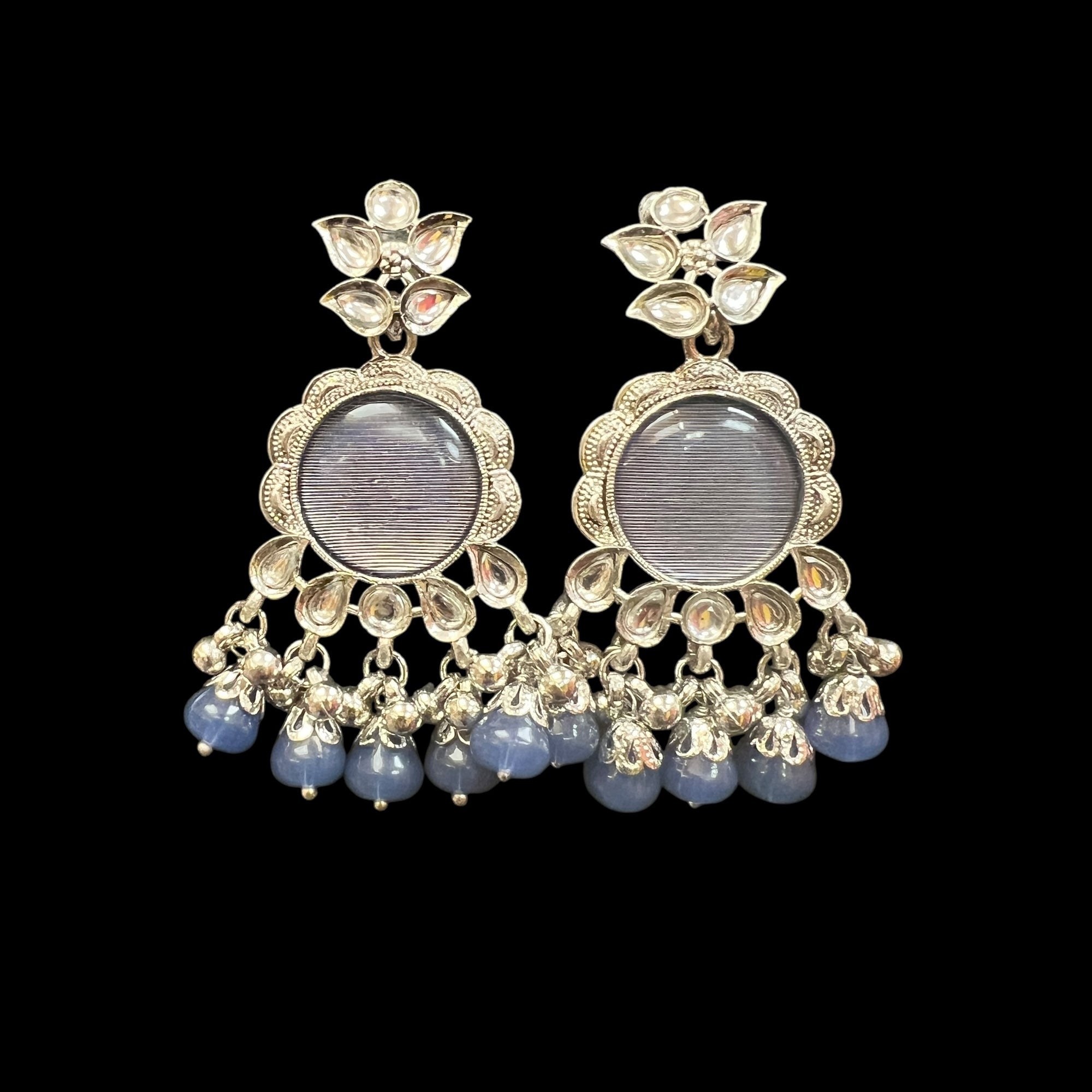 Colored Dangler Earrings-3 Colors - Vintage India NYC