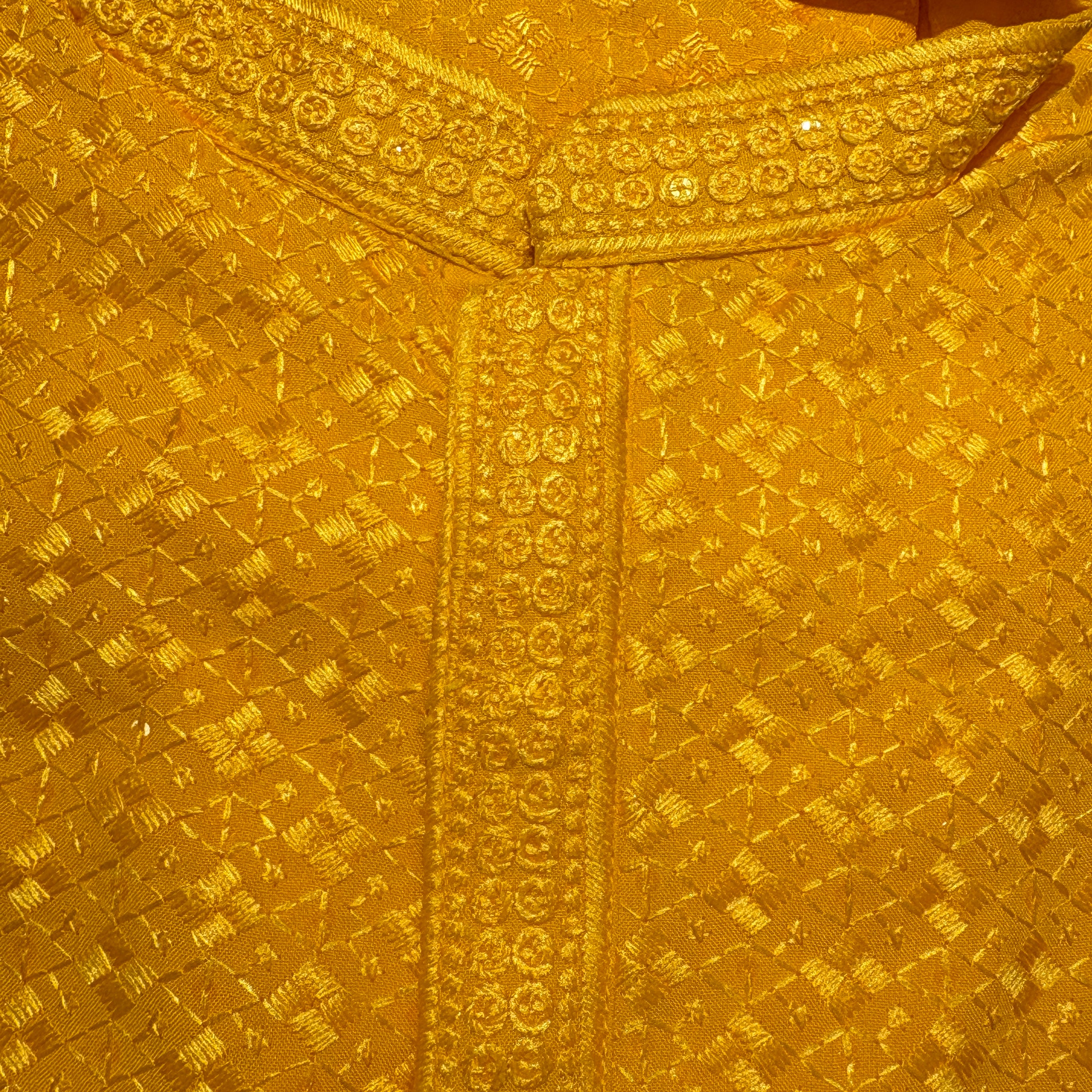 Lucknowi Short Kurta-Colors - Vintage India NYC