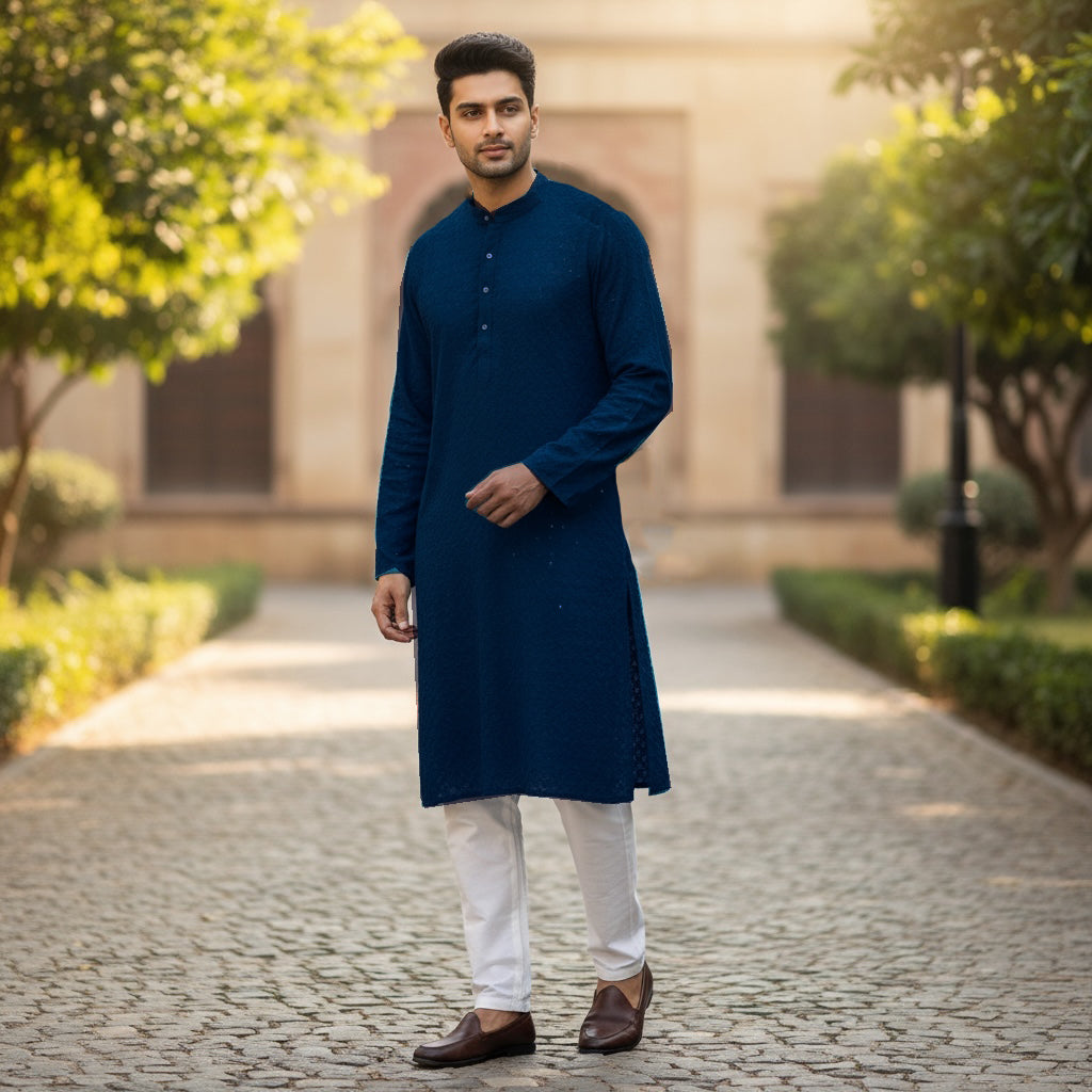 DT Lucknowi Kurtas-Colors - Vintage India NYC
