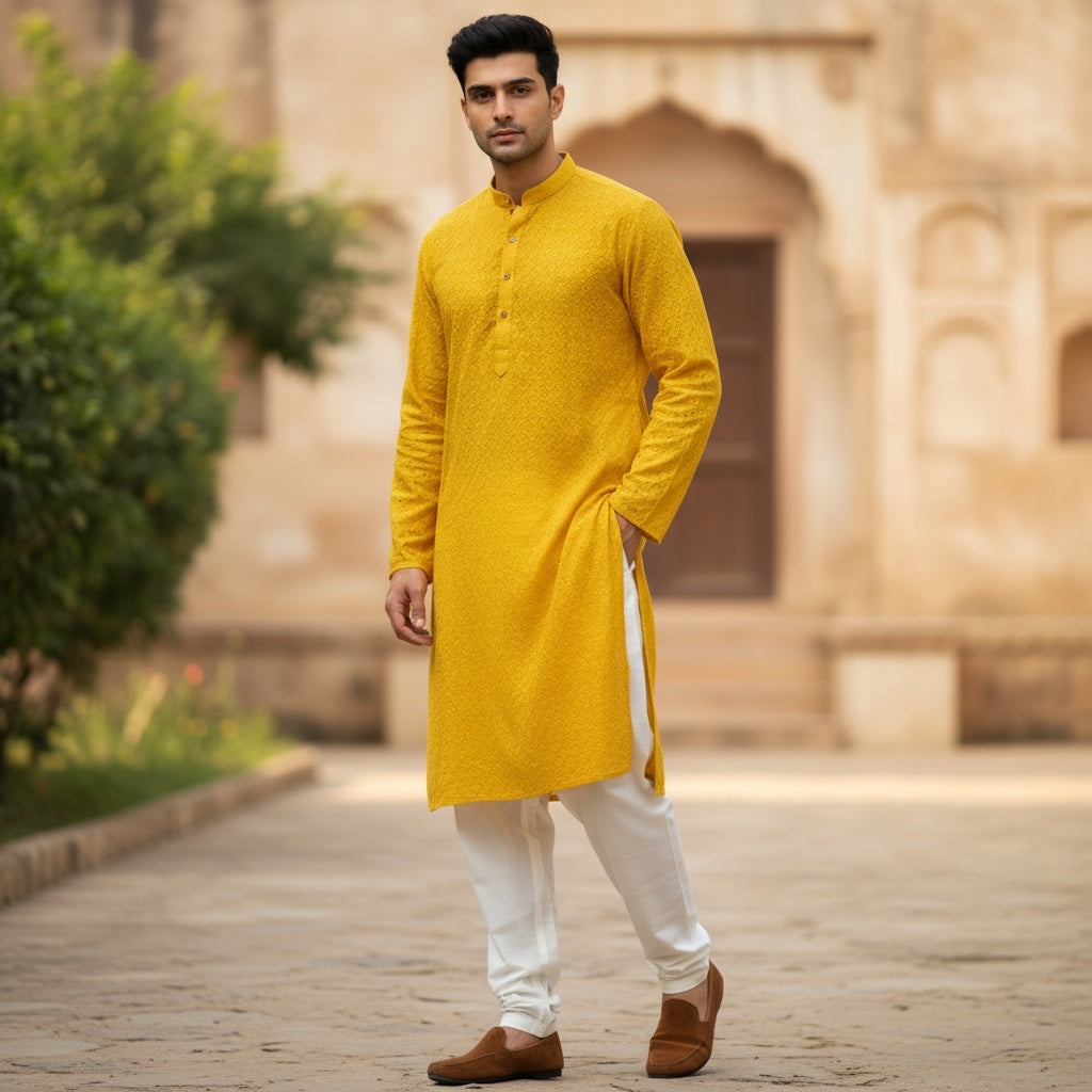 DT Lucknowi Kurtas-Colors - Vintage India NYC