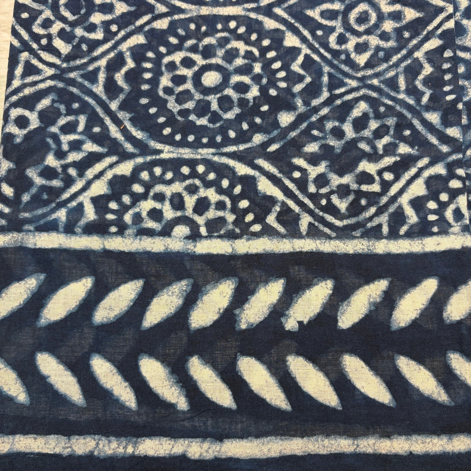 Block Print Sarongs/Scarves 26 - Vintage India NYC