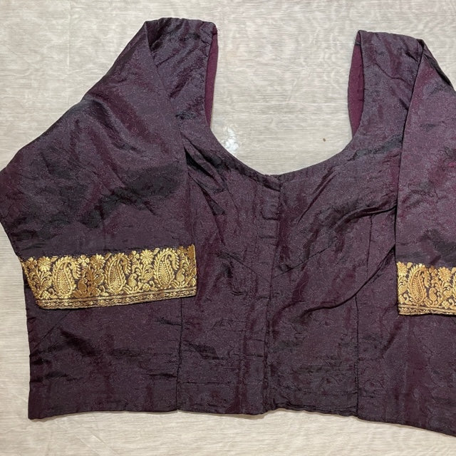 Brocade Saree Blouses-Size 38 - Vintage India NYC