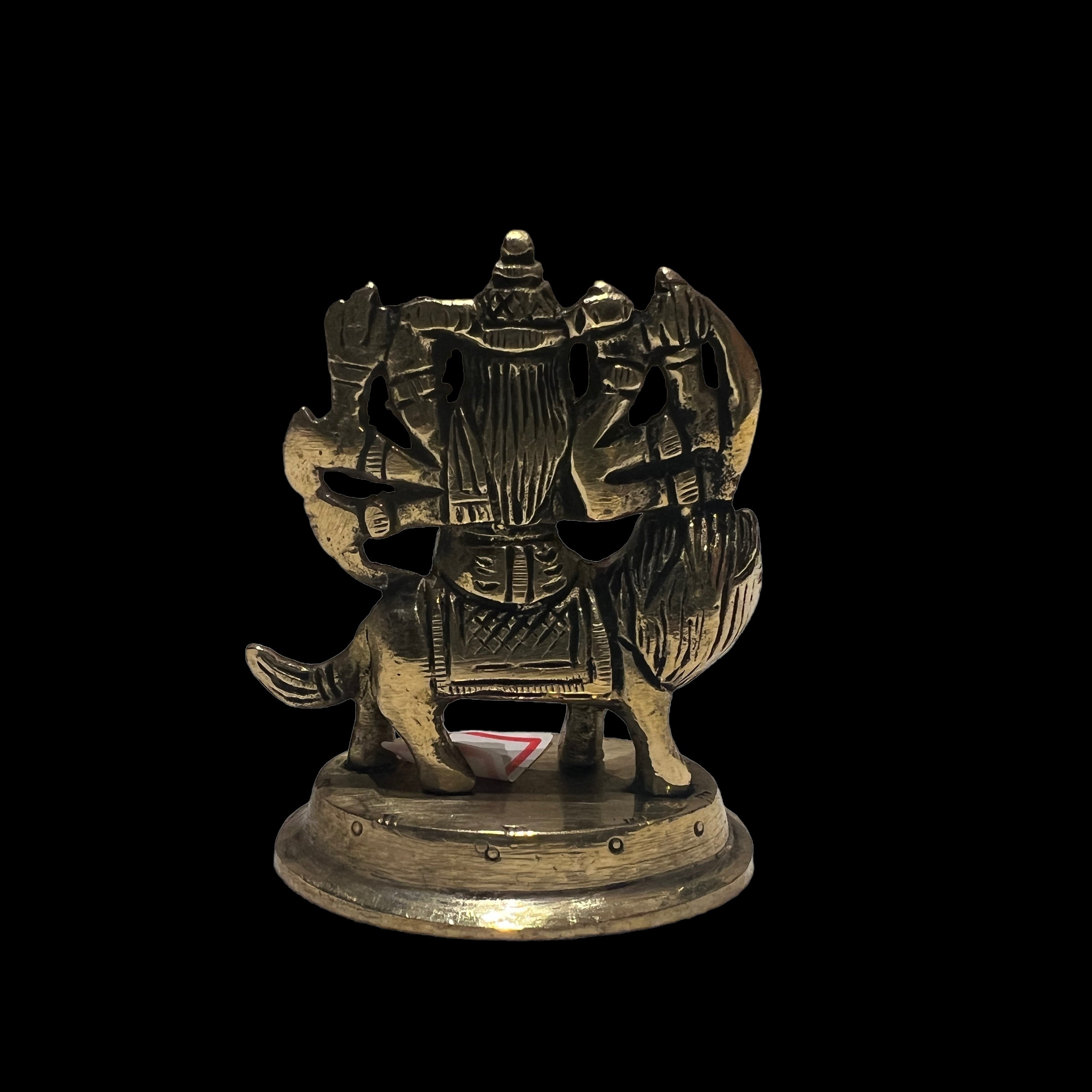 GM Brass Durga 170- 2.5 in - Vintage India NYC