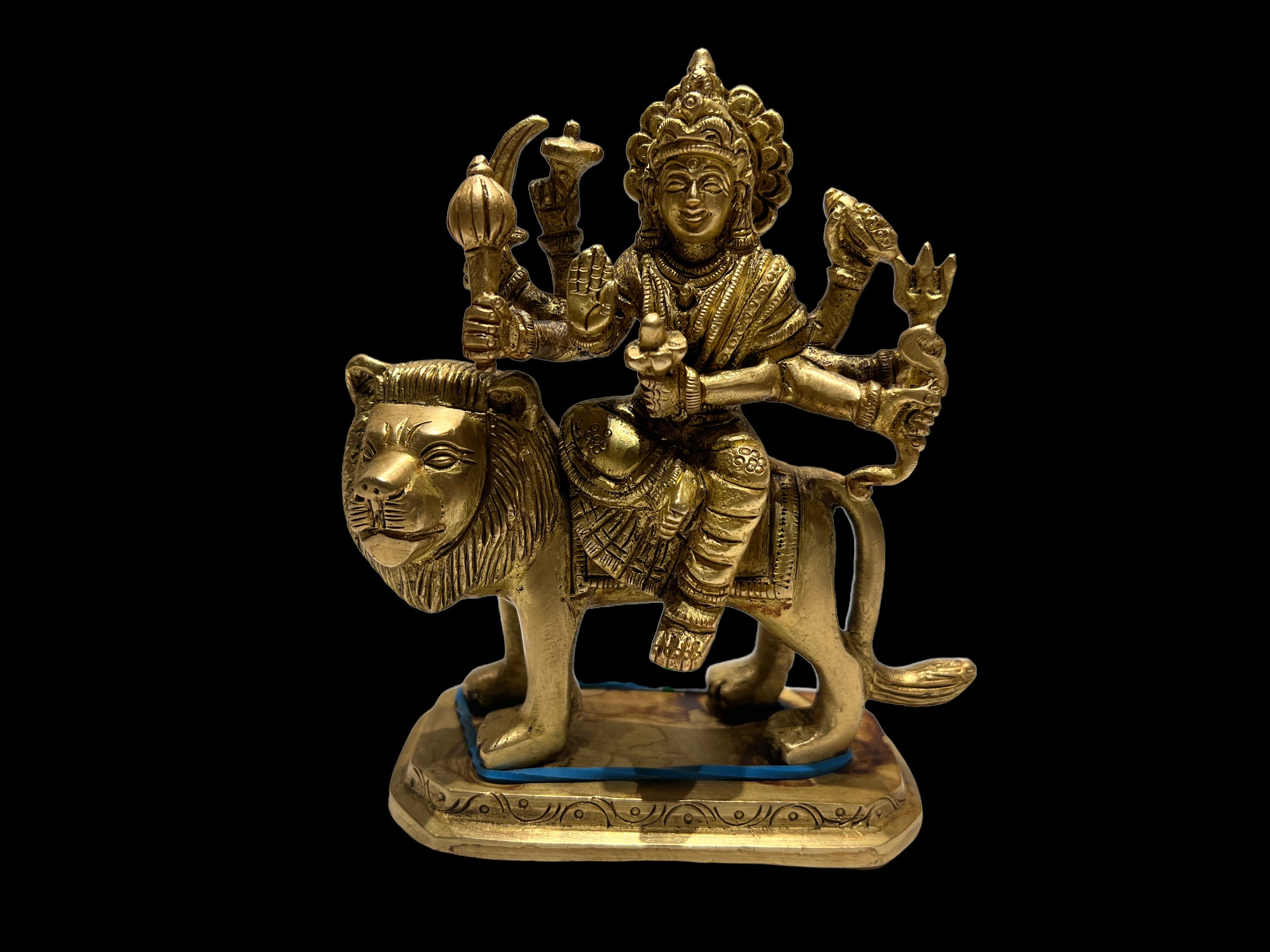 GM Durga 900 Statue - Vintage India NYC