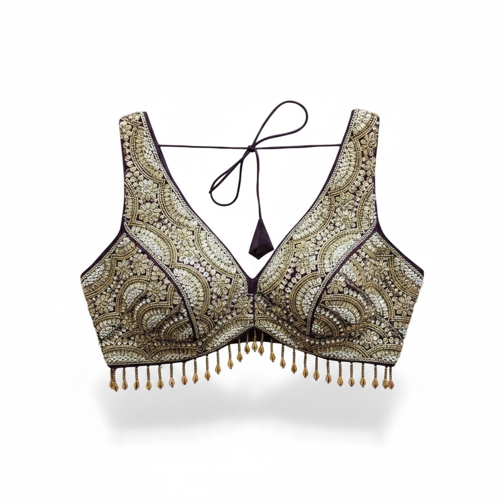 Heavy Embroidered Choli Blouse-Colors
