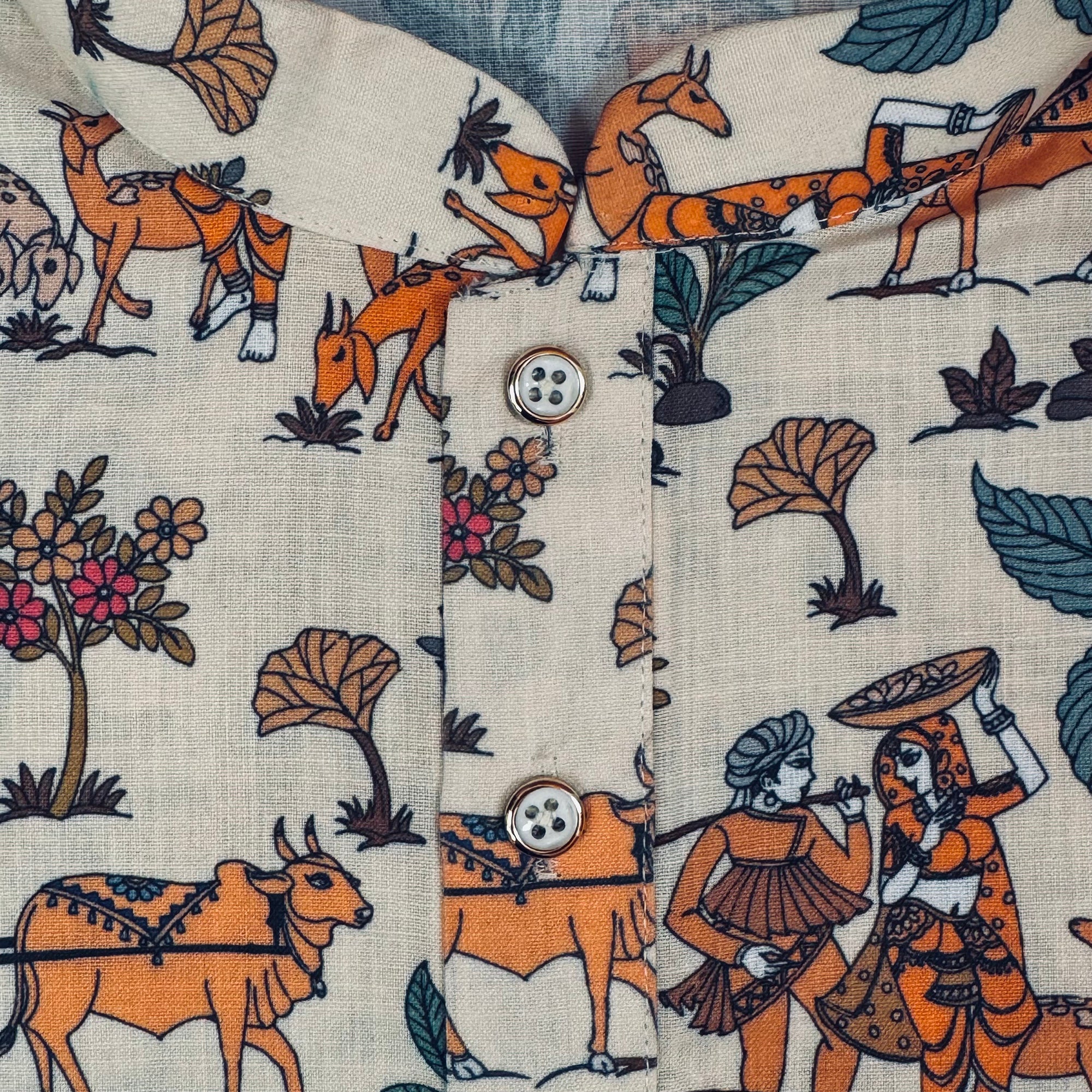 Folk Life Kurta - Vintage India NYC