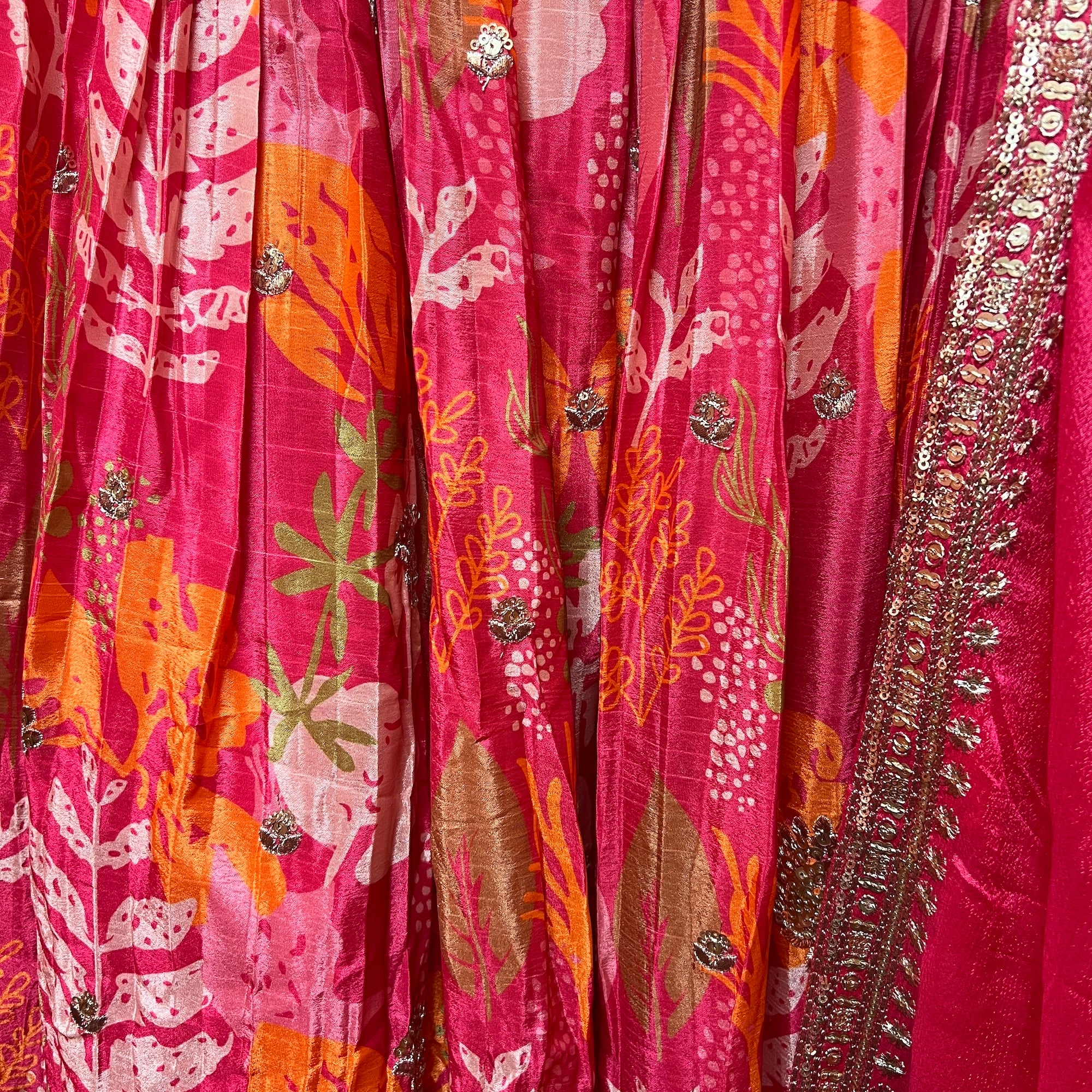 Floral Lehenga Sets-2 Colors - Vintage India NYC
