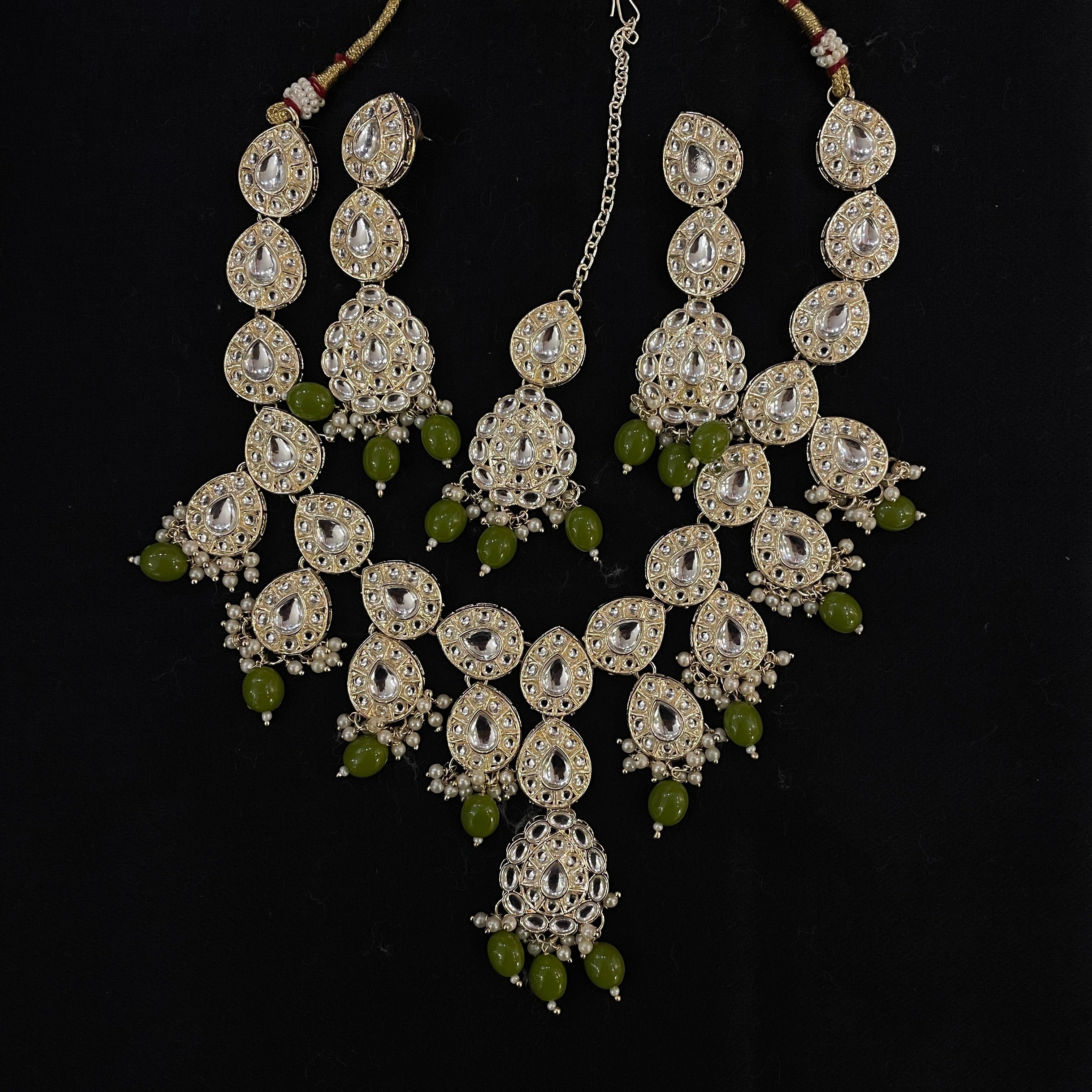 DT Drop Heavy Necklace Sets - Vintage India NYC