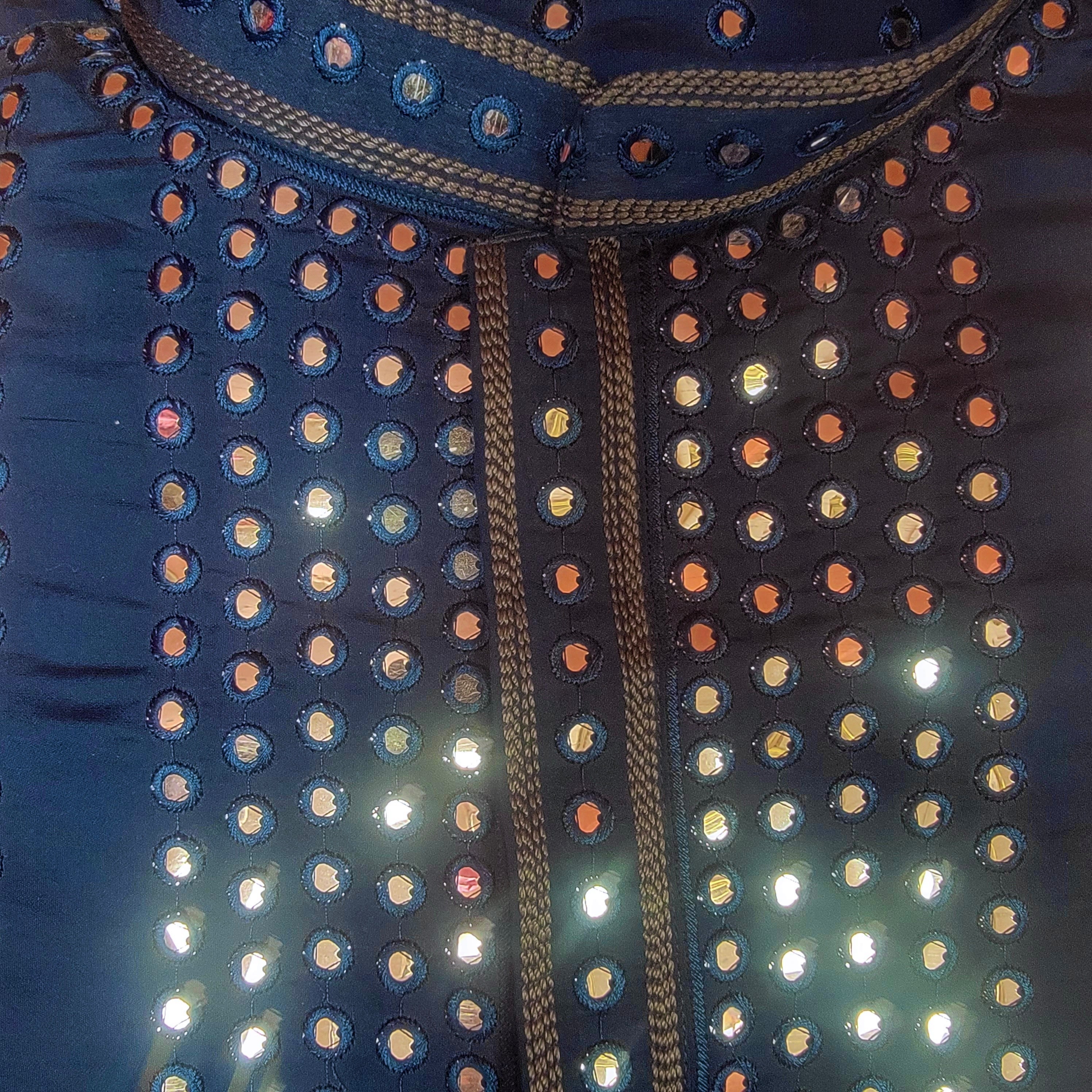 Mirrorwork Kurtas - Vintage India NYC