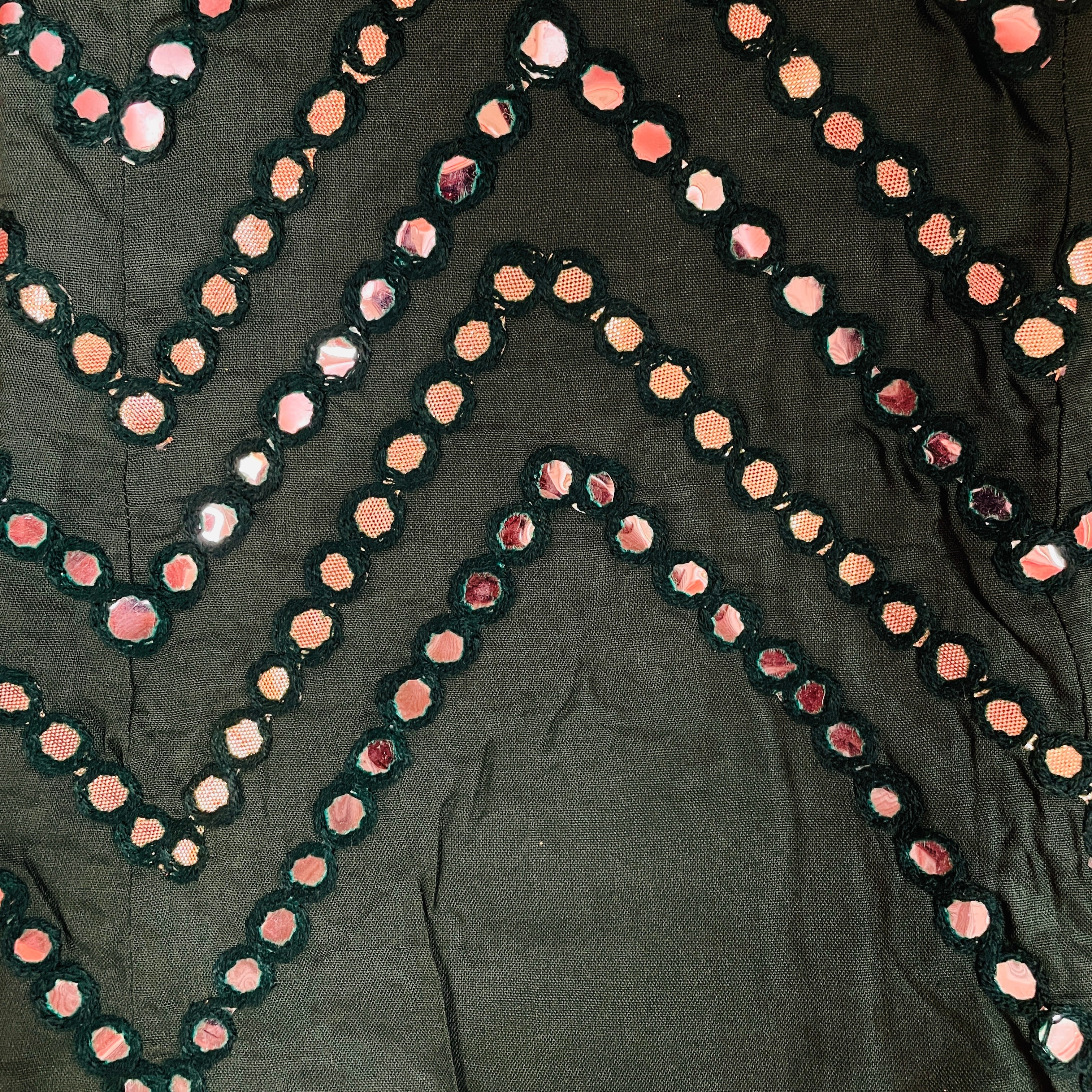 DT Sequin Wide leg Pants-Many Colors - Vintage India NYC