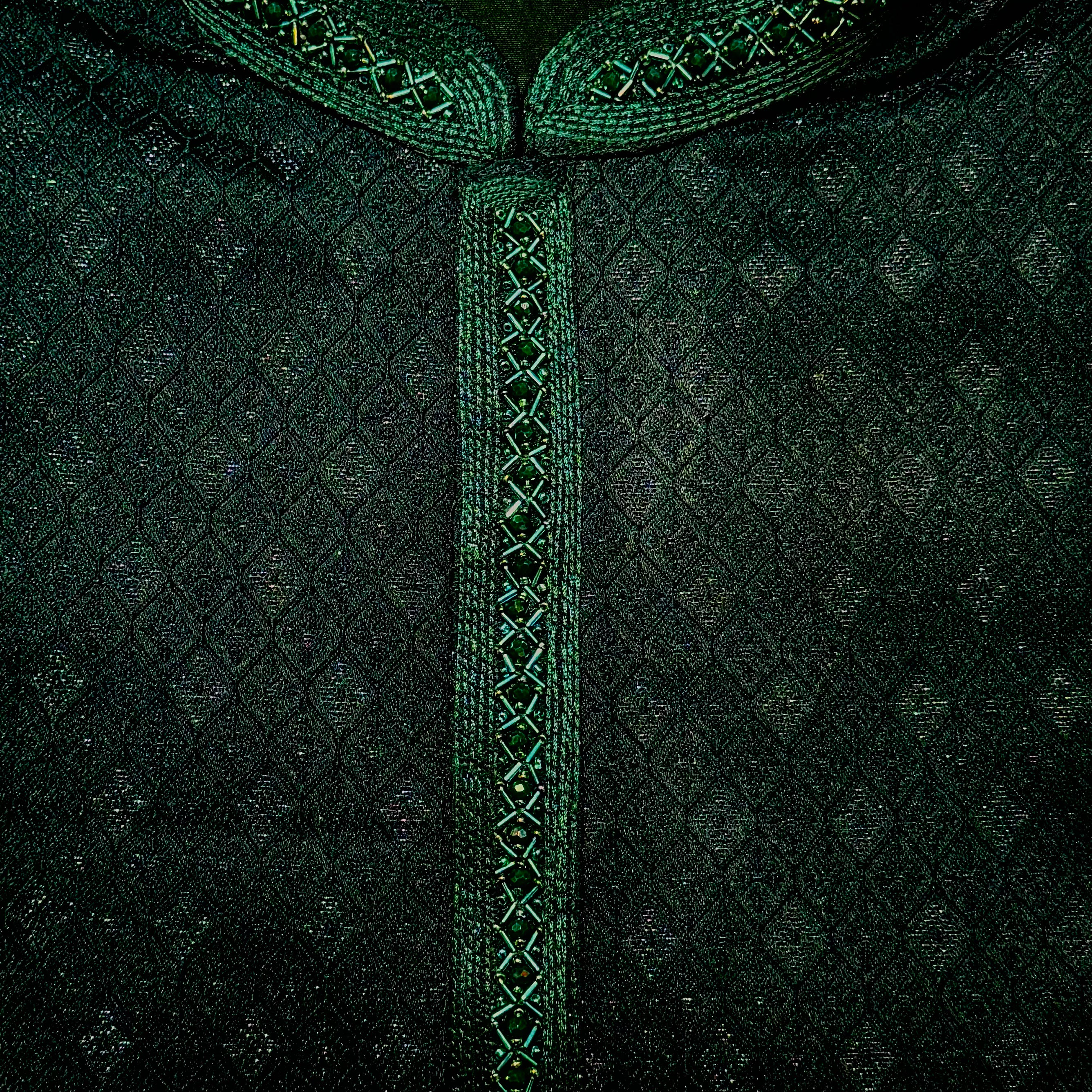 Small Diamond Buta Kurta - Vintage India NYC