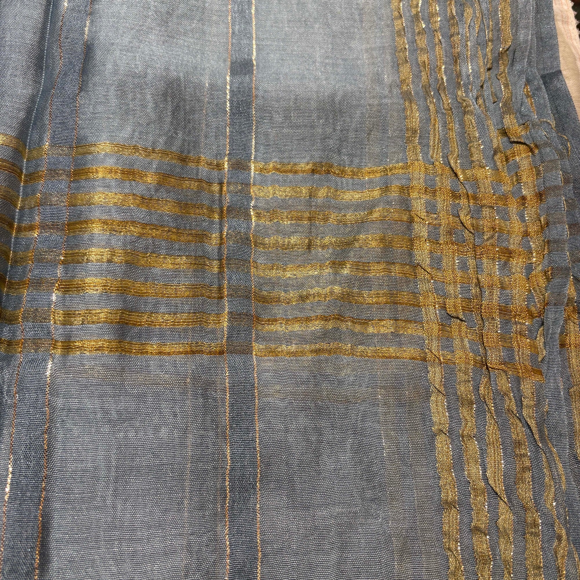 Mens Stoles with Zari-55 - Vintage India NYC