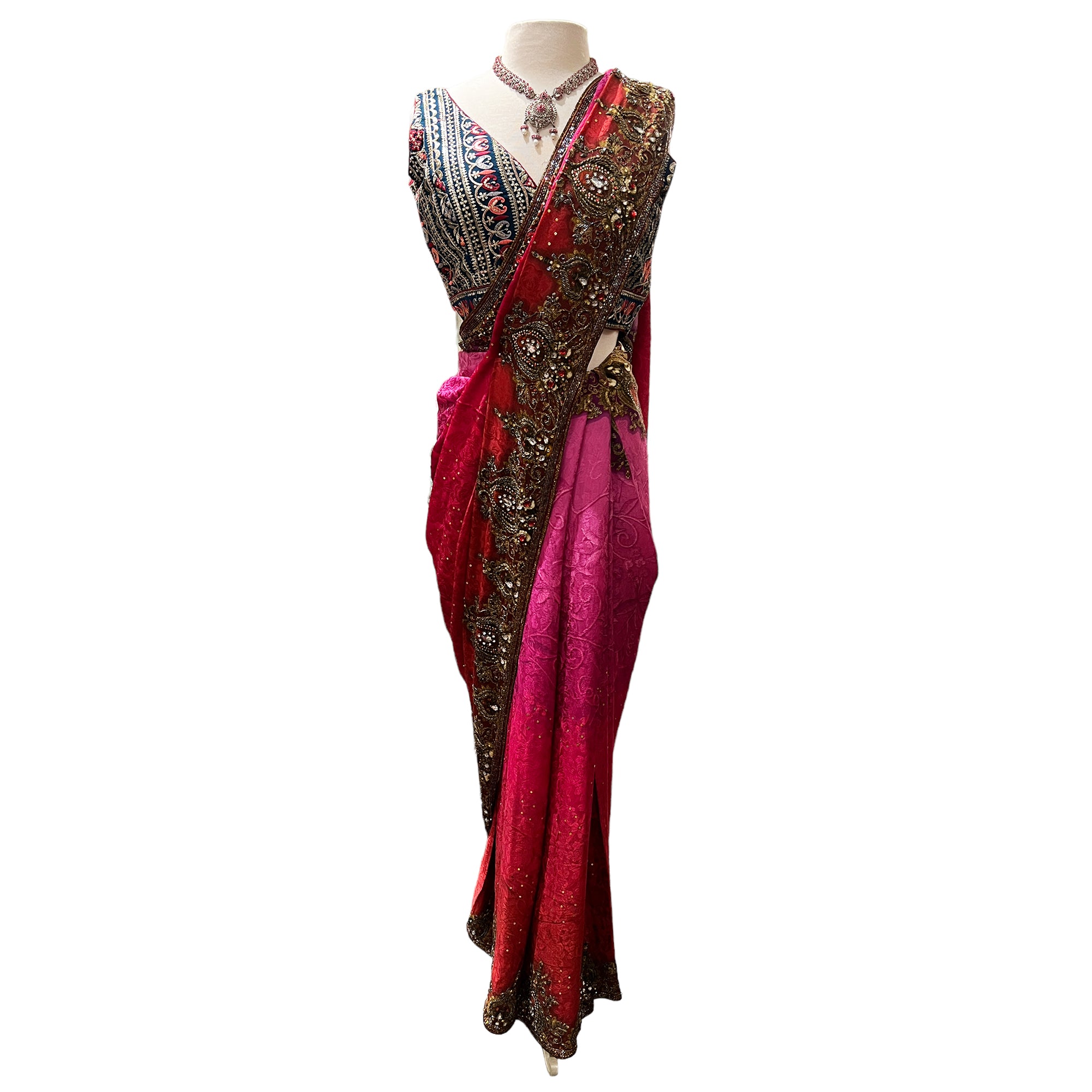 Heavy Work Saree 724 - Vintage India NYC