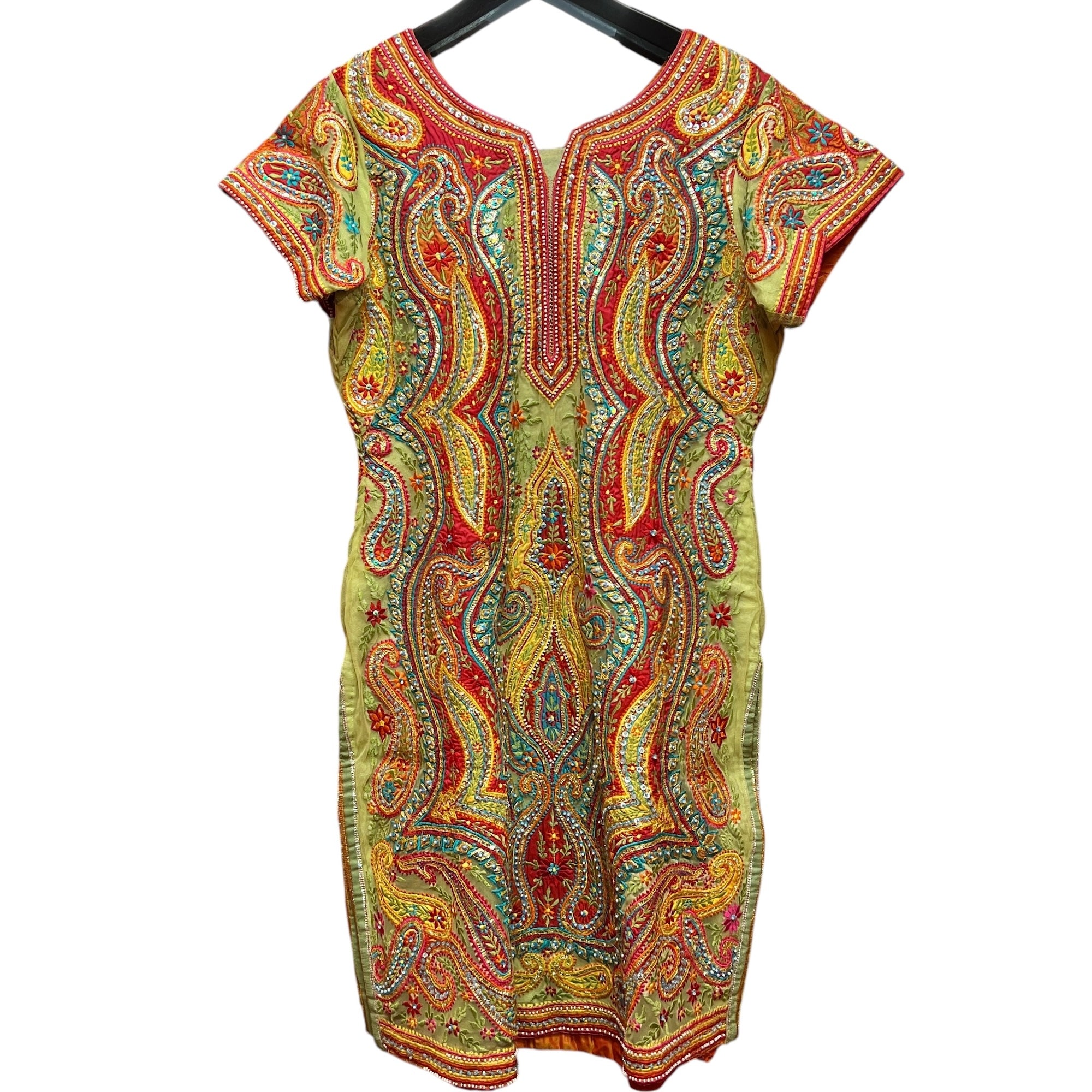Heavy Embroidered Kurta - Vintage India NYC