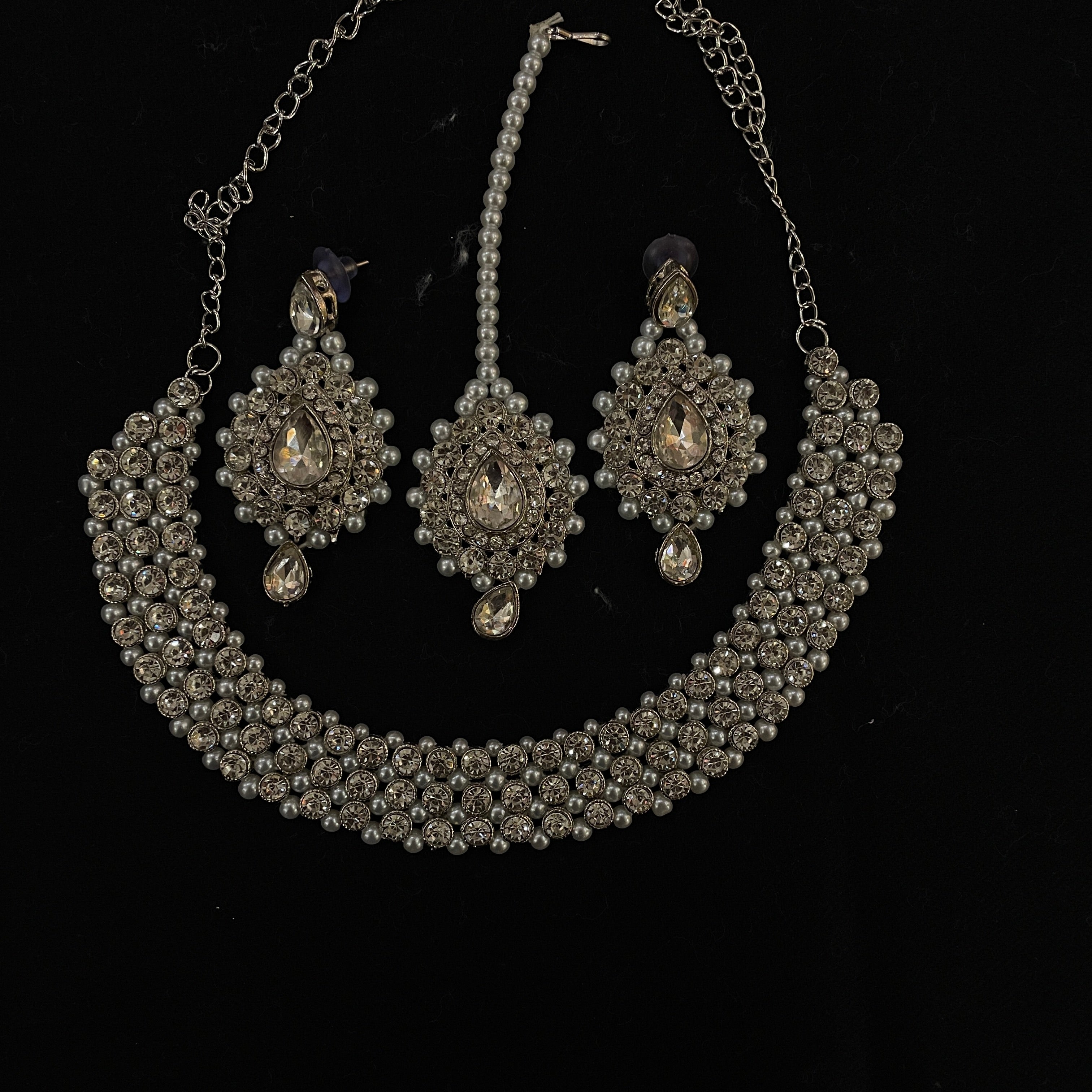DT Silver Necklace Sets - Vintage India NYC