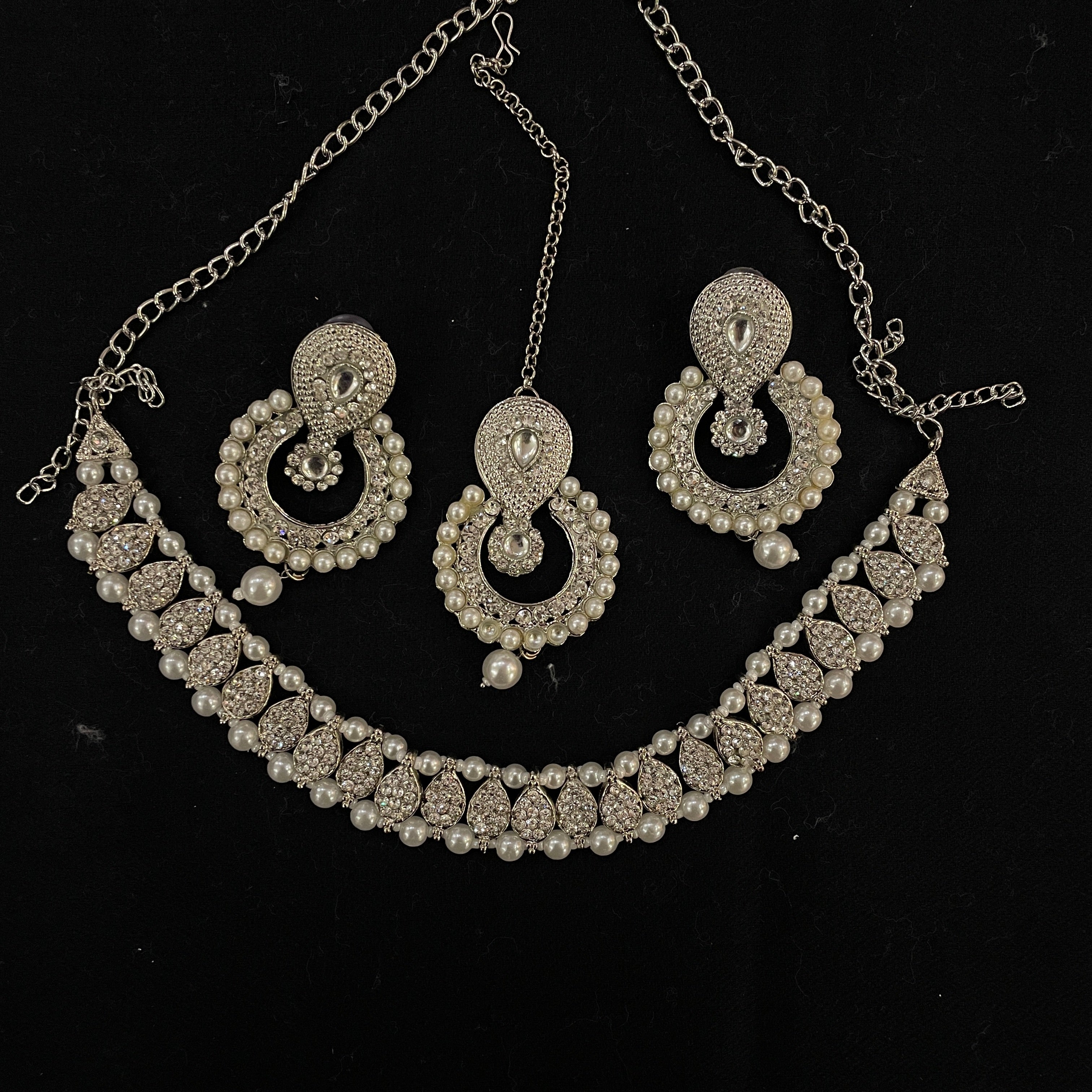 DT Silver Necklace Sets - Vintage India NYC