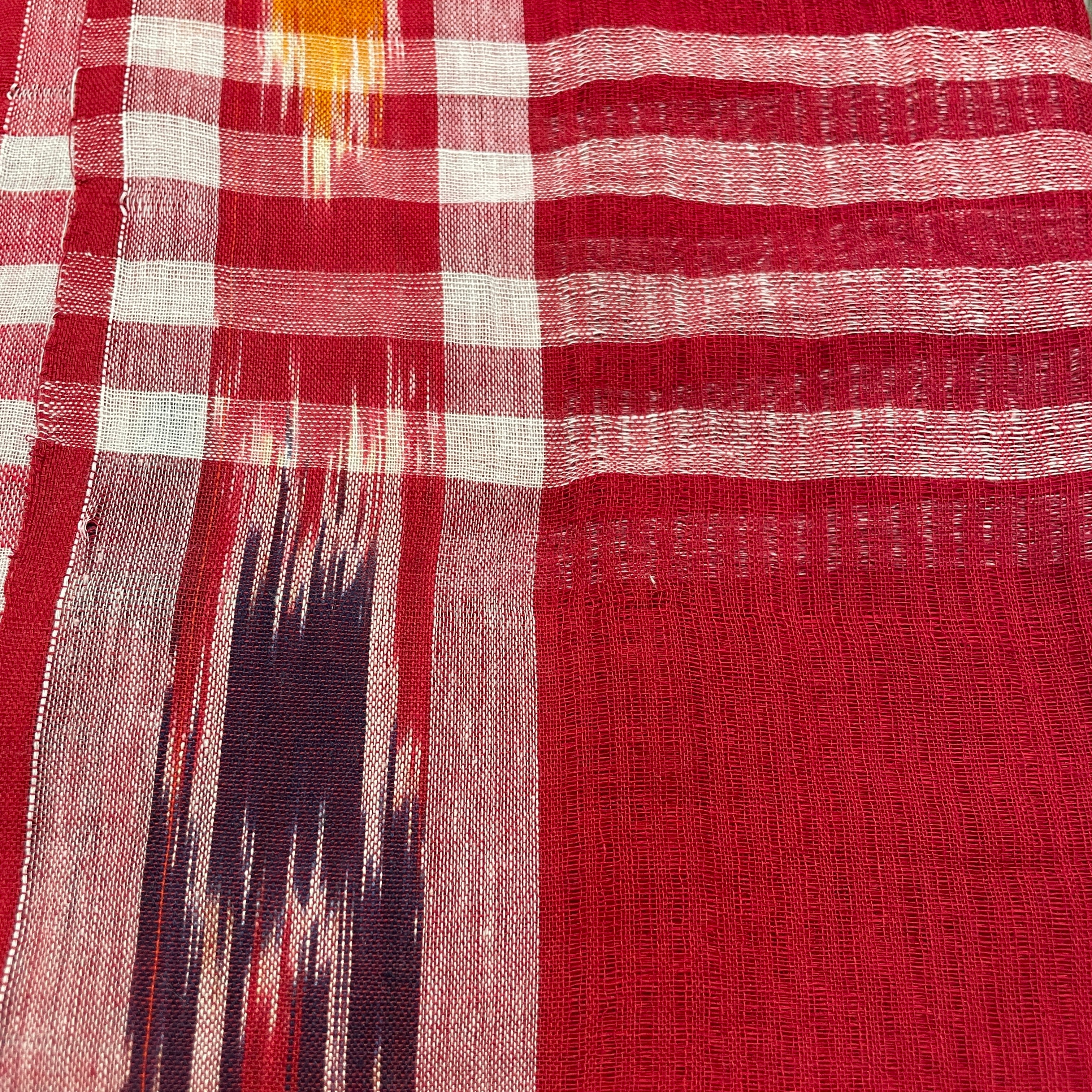 Handwoven Ikat Scarves-5 Colors - Vintage India NYC