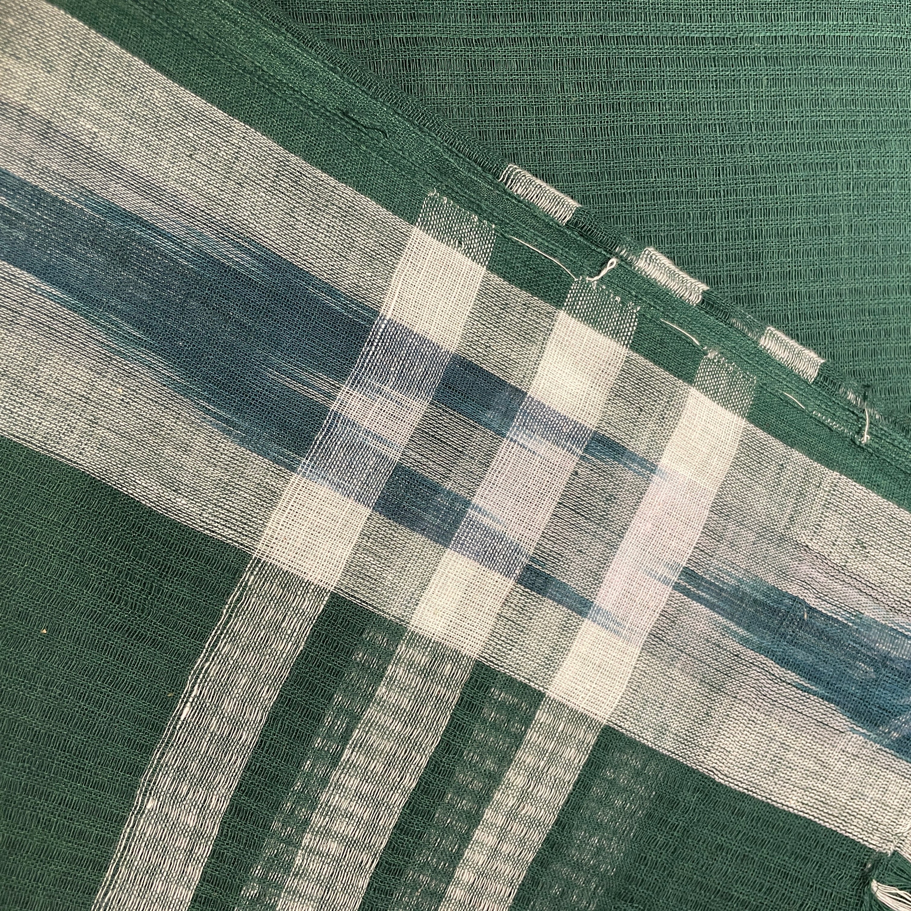 Handwoven Ikat Scarves-5 Colors - Vintage India NYC