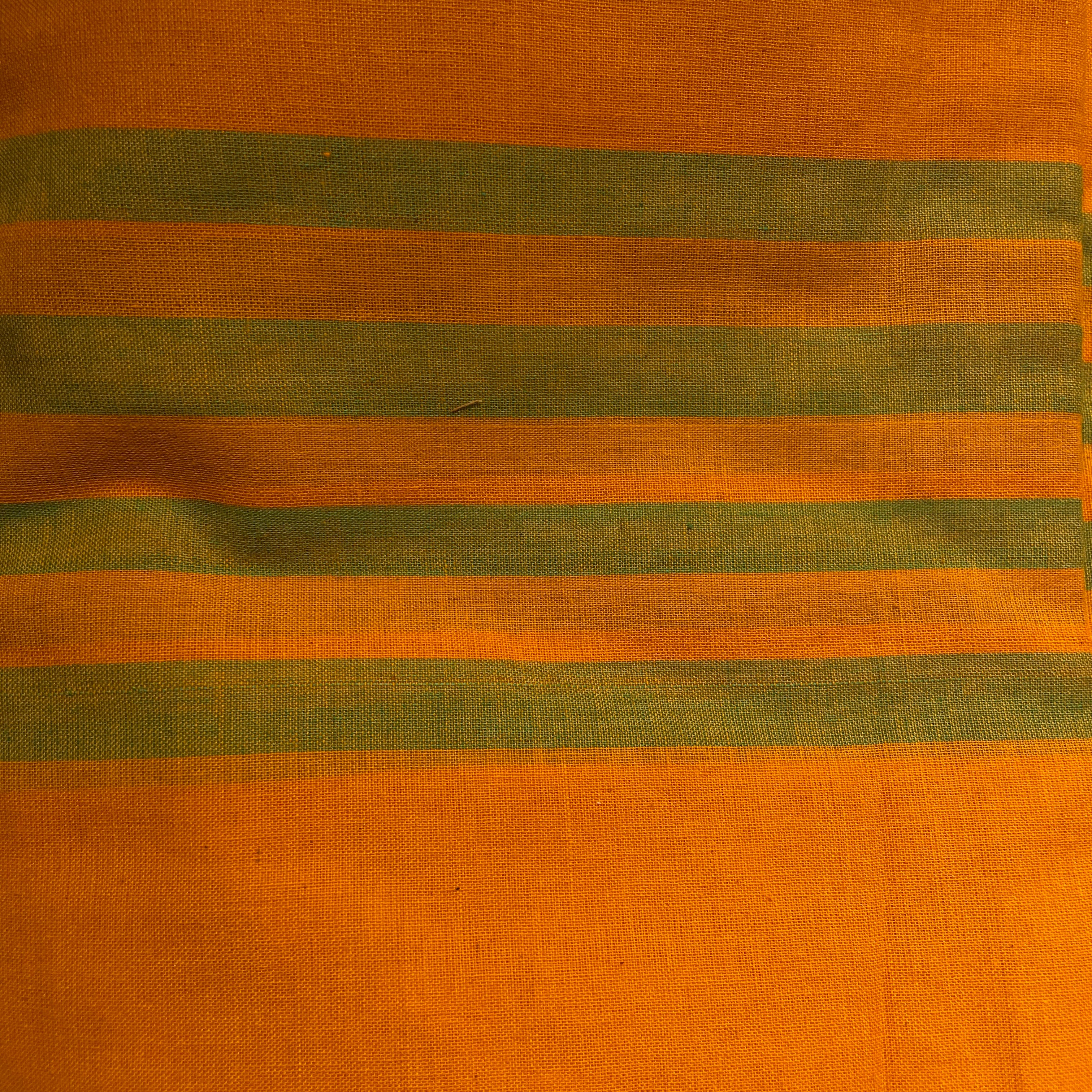 Handwoven Cotton Khadi Stripe Shawls` - Vintage India NYC