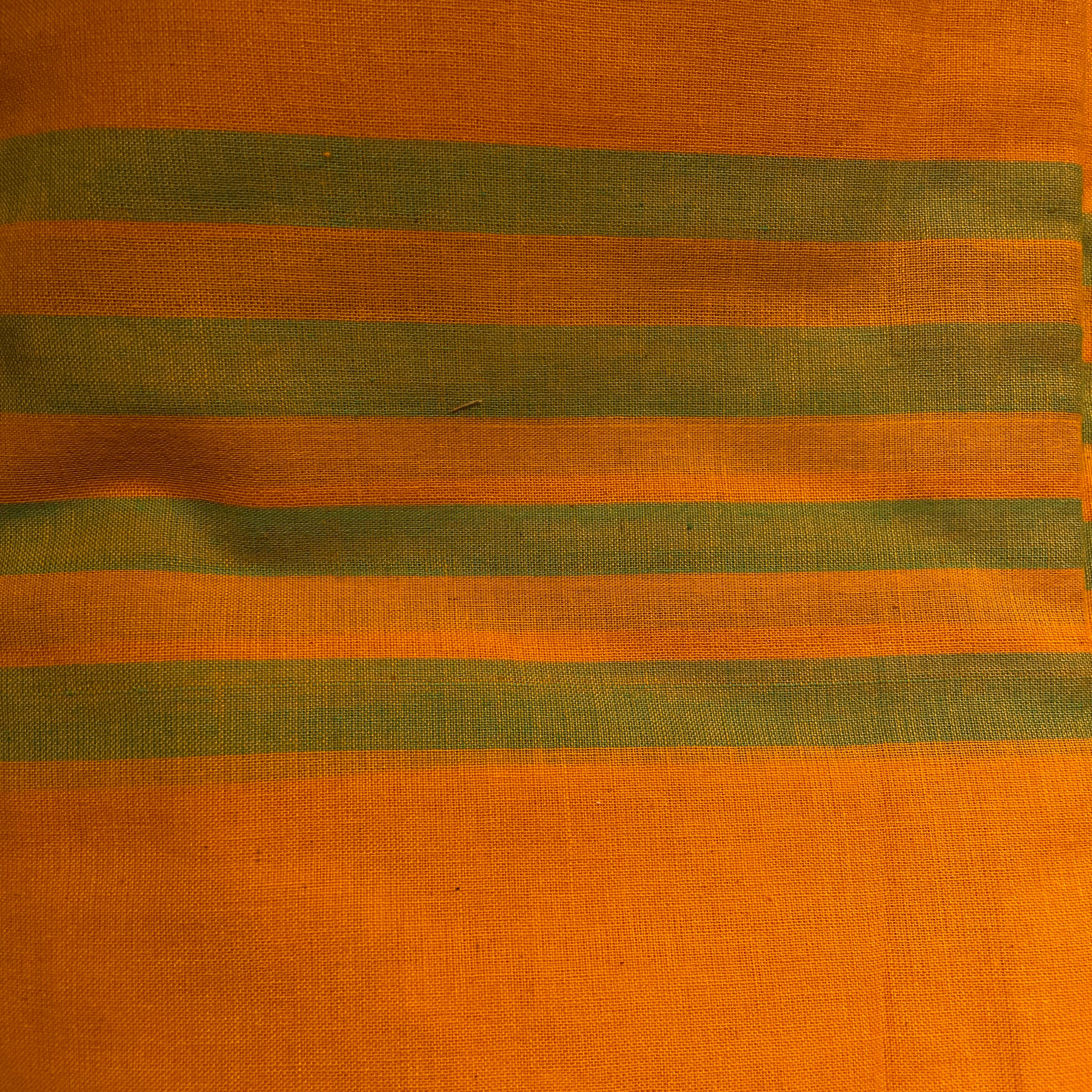 Handwoven Cotton Khadi Stripe Shawls` - Vintage India NYC