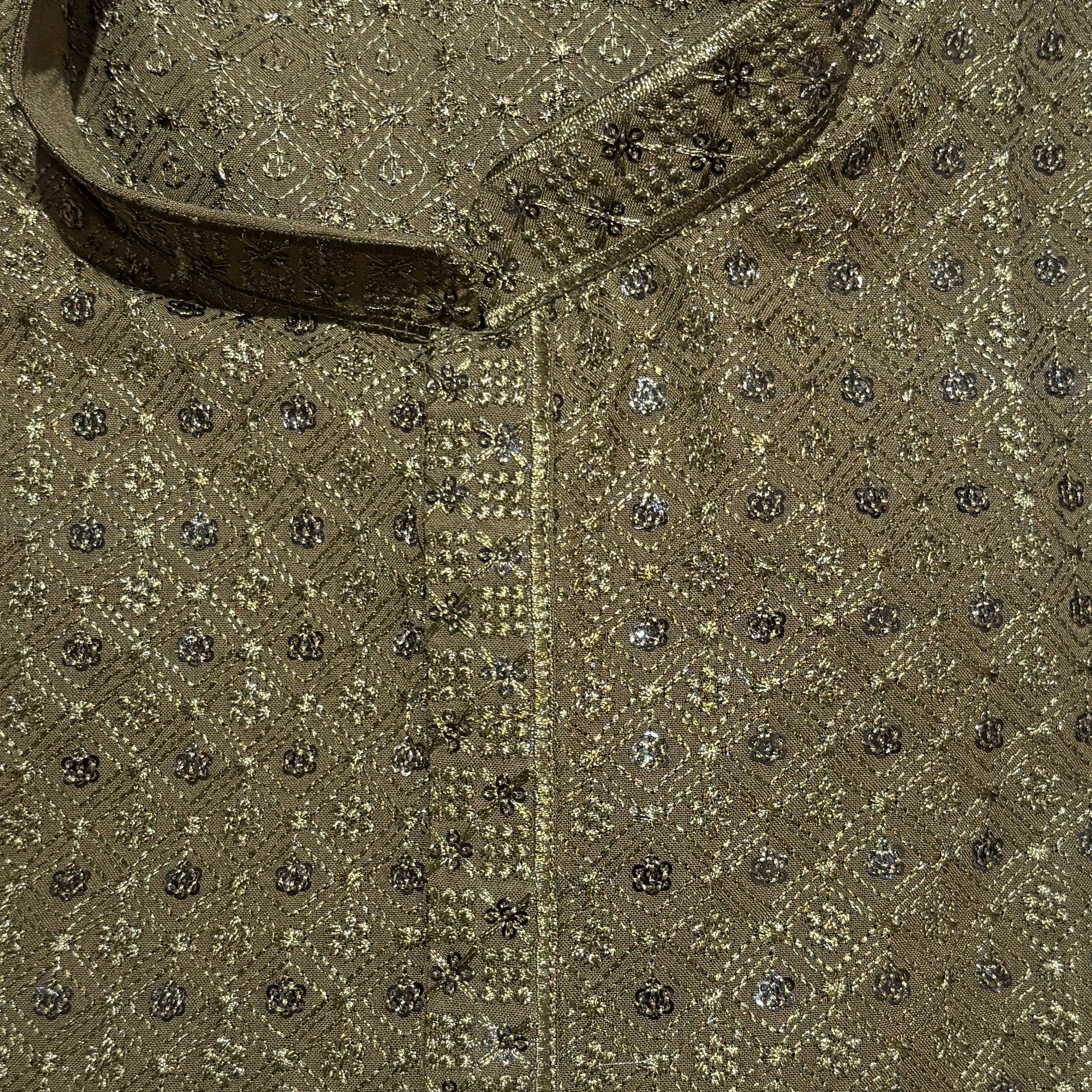 Sequin Flower Kurta - Colors - Vintage India NYC