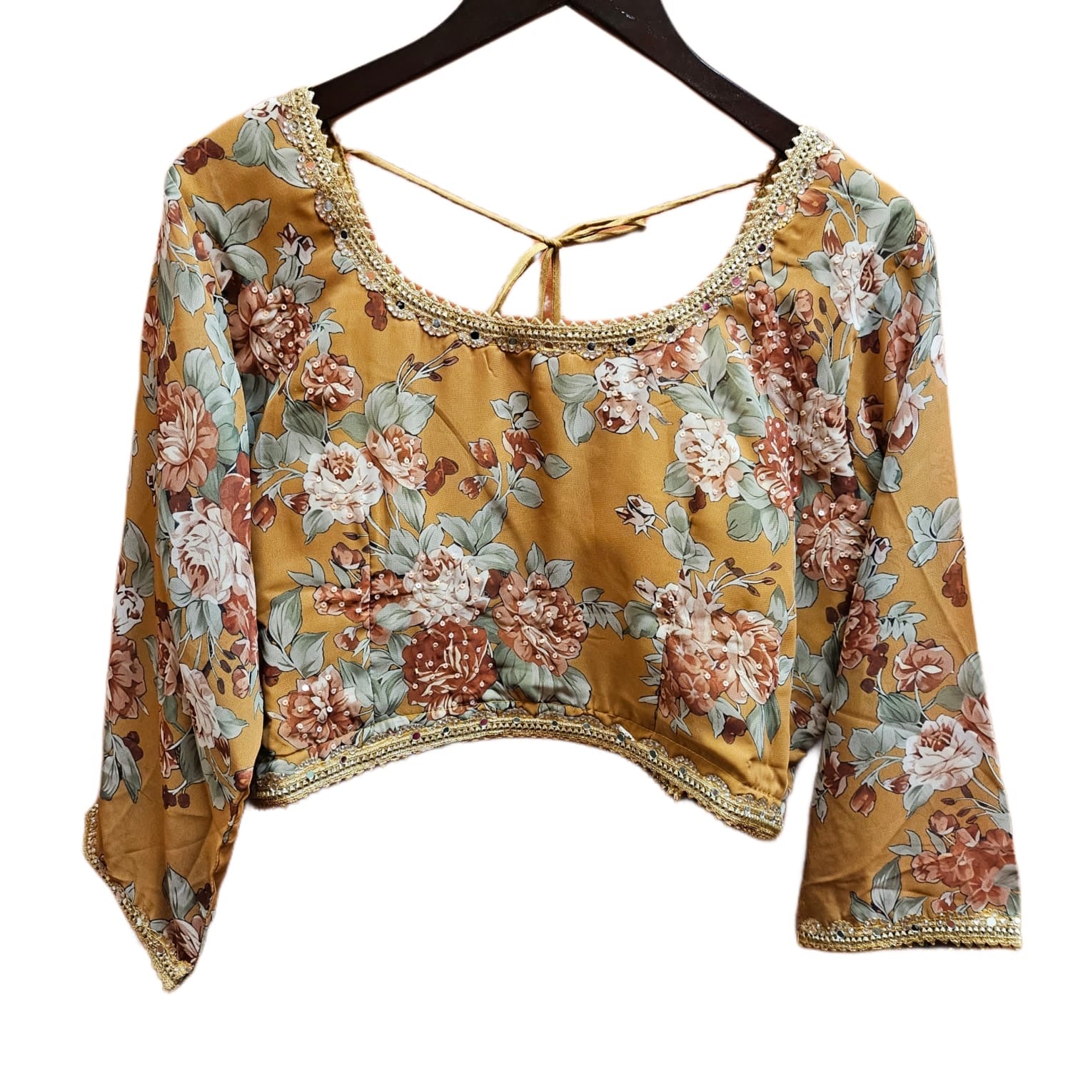 DT Plus Size Floral Lehenga Sets-2 Colors - Vintage India NYC