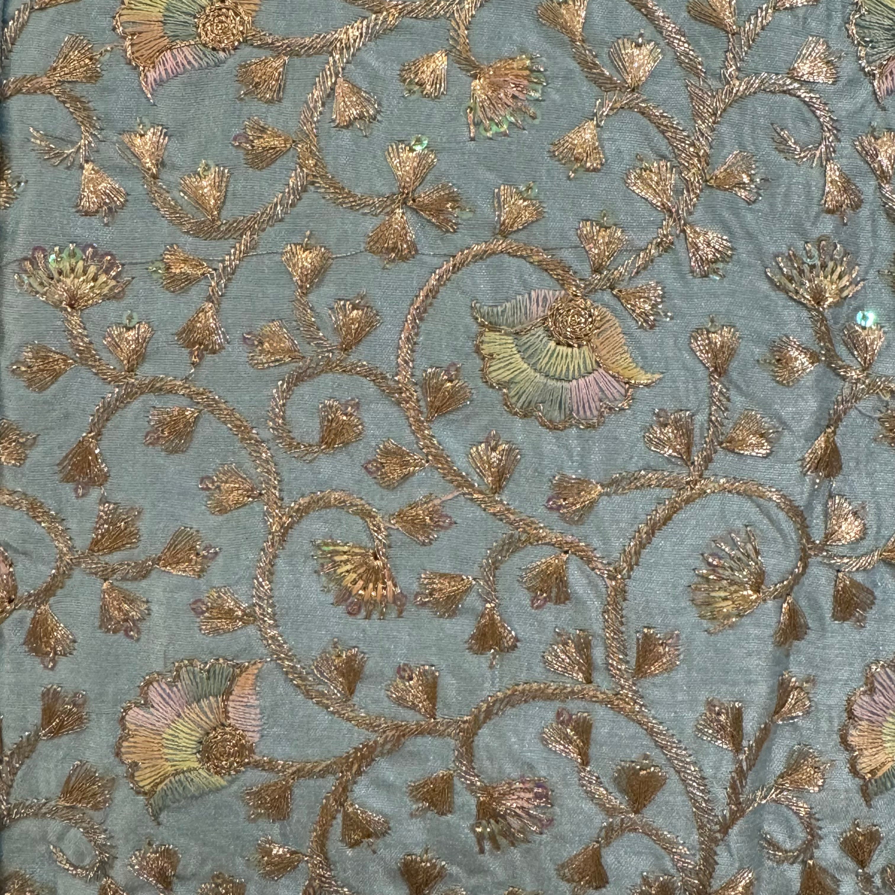 Pastel Heavy Embroidered Lehengas-5 Colors - Vintage India NYC