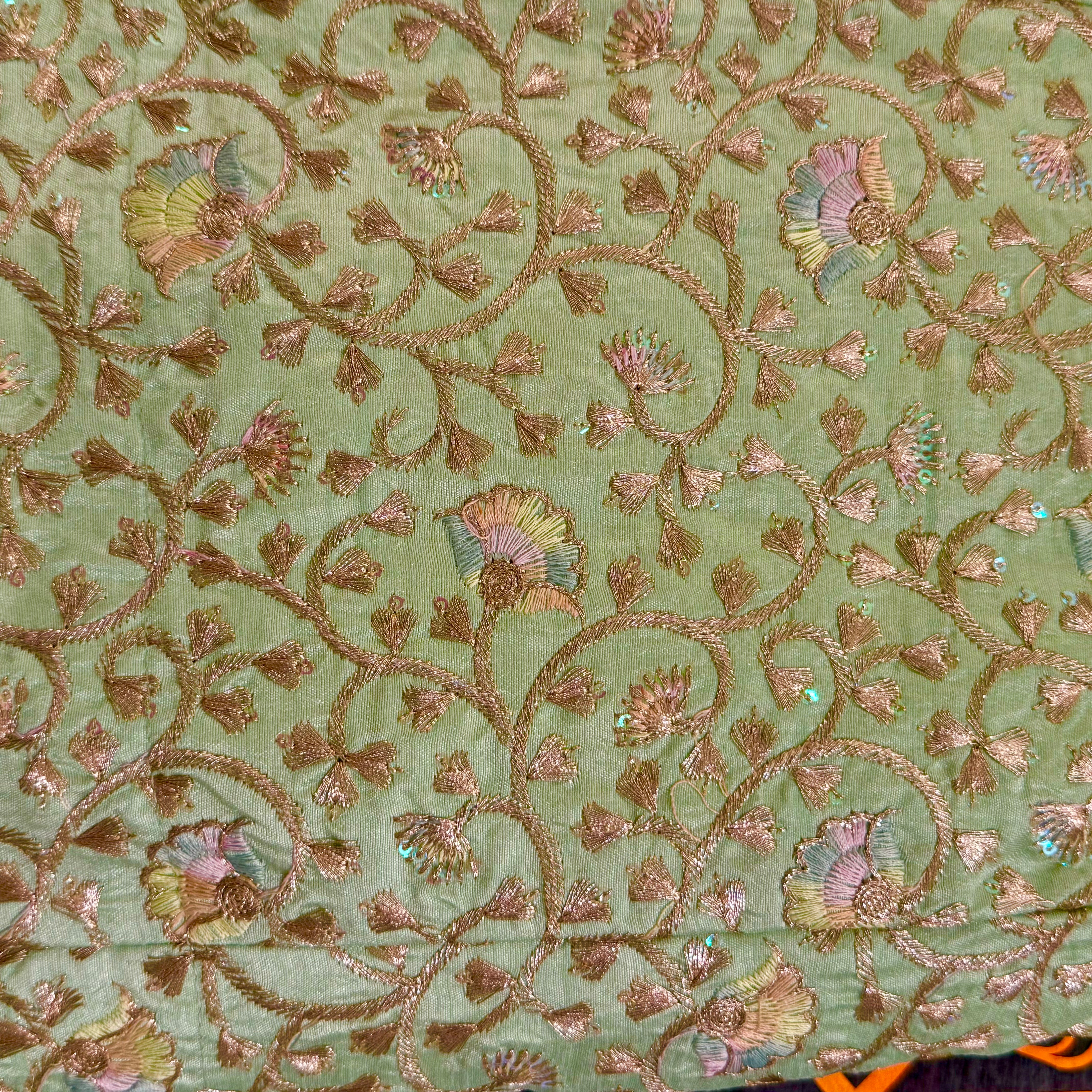 Pastel Heavy Embroidered Lehengas-5 Colors - Vintage India NYC