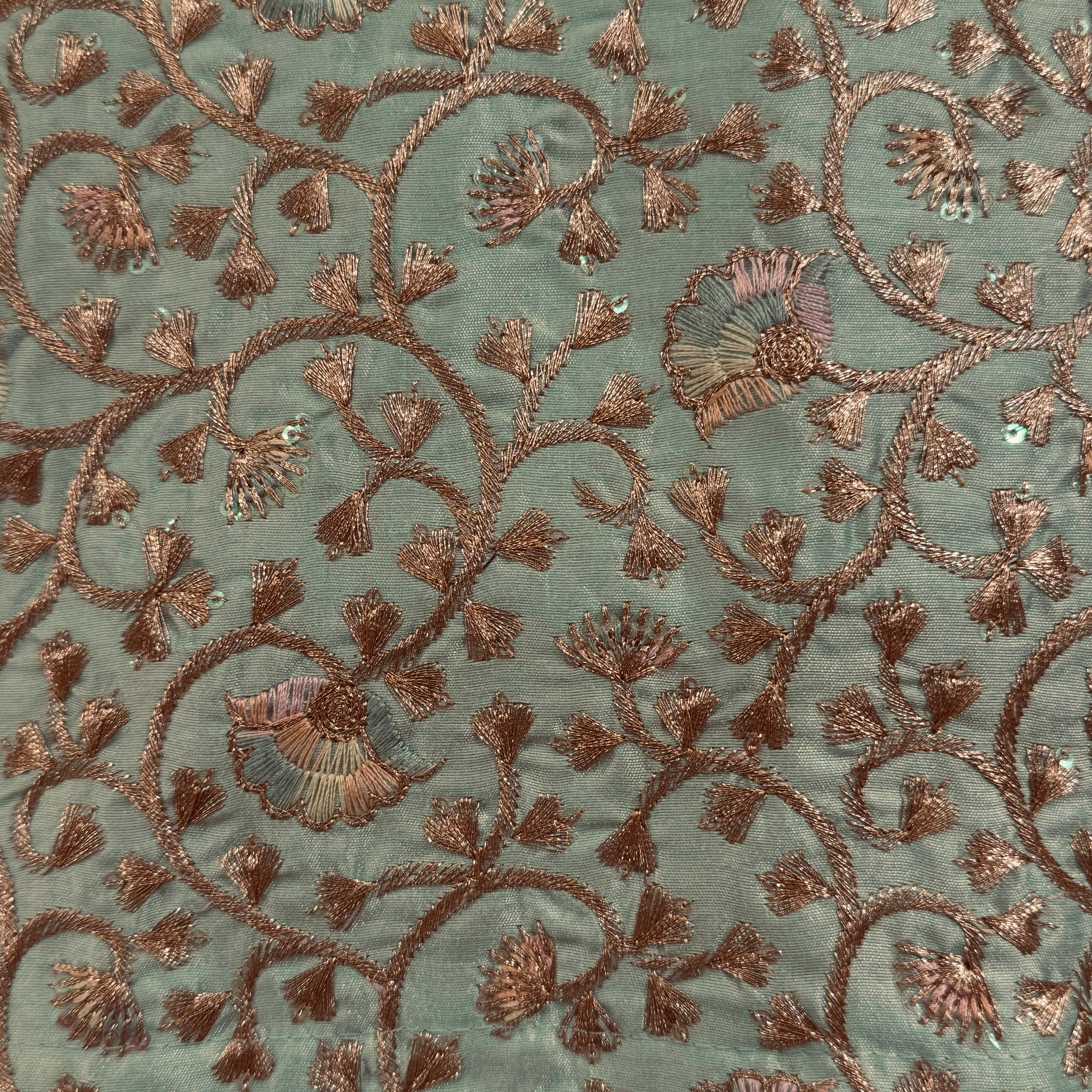 Pastel Heavy Embroidered Lehengas-5 Colors - Vintage India NYC