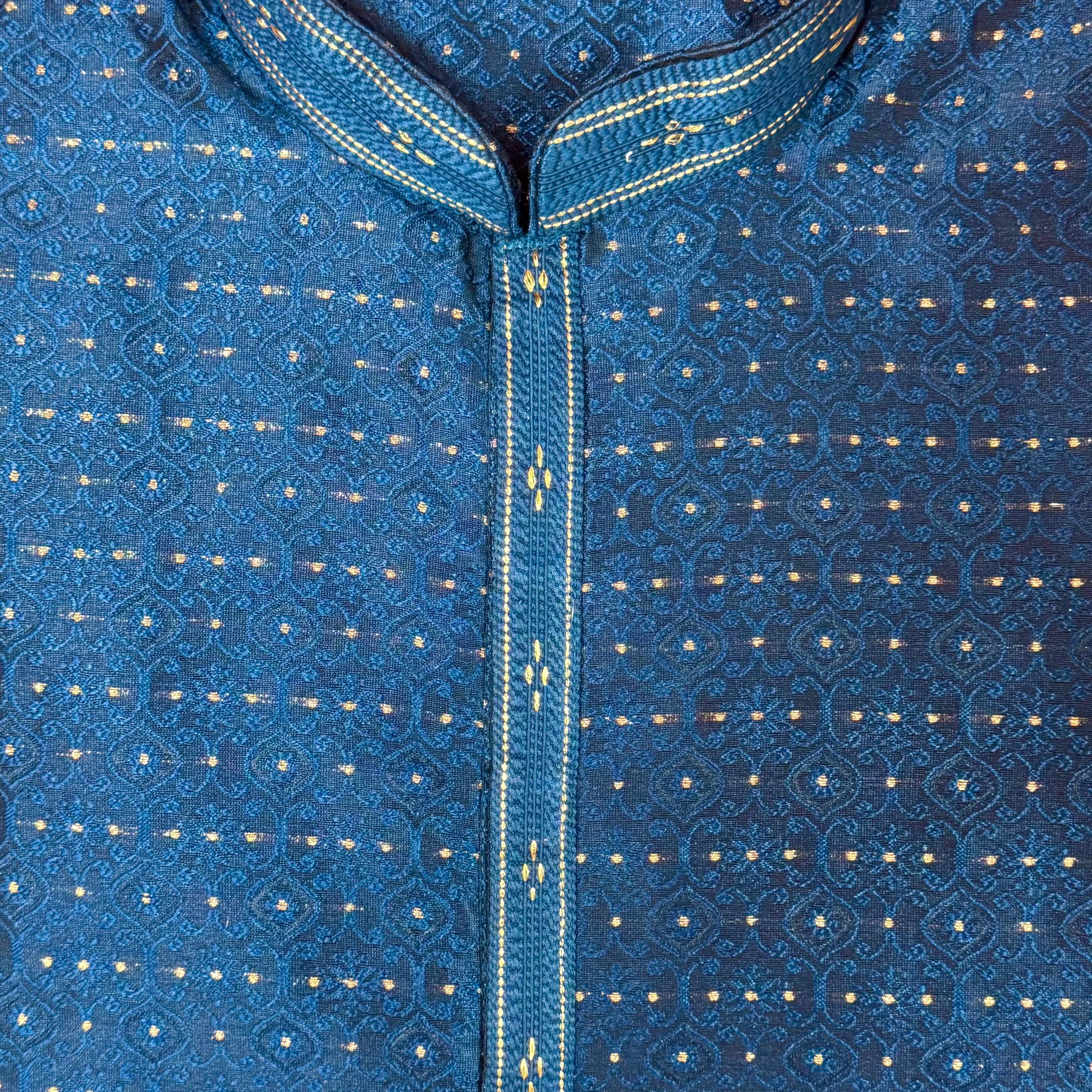 Ocean OG Flower Kurta - Vintage India NYC