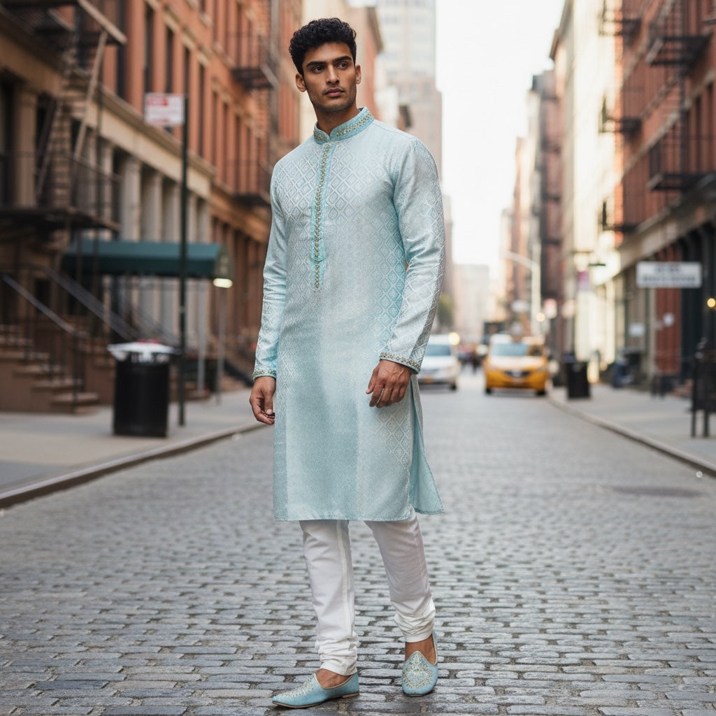 Diamond OG Brocade Kurta -Colors