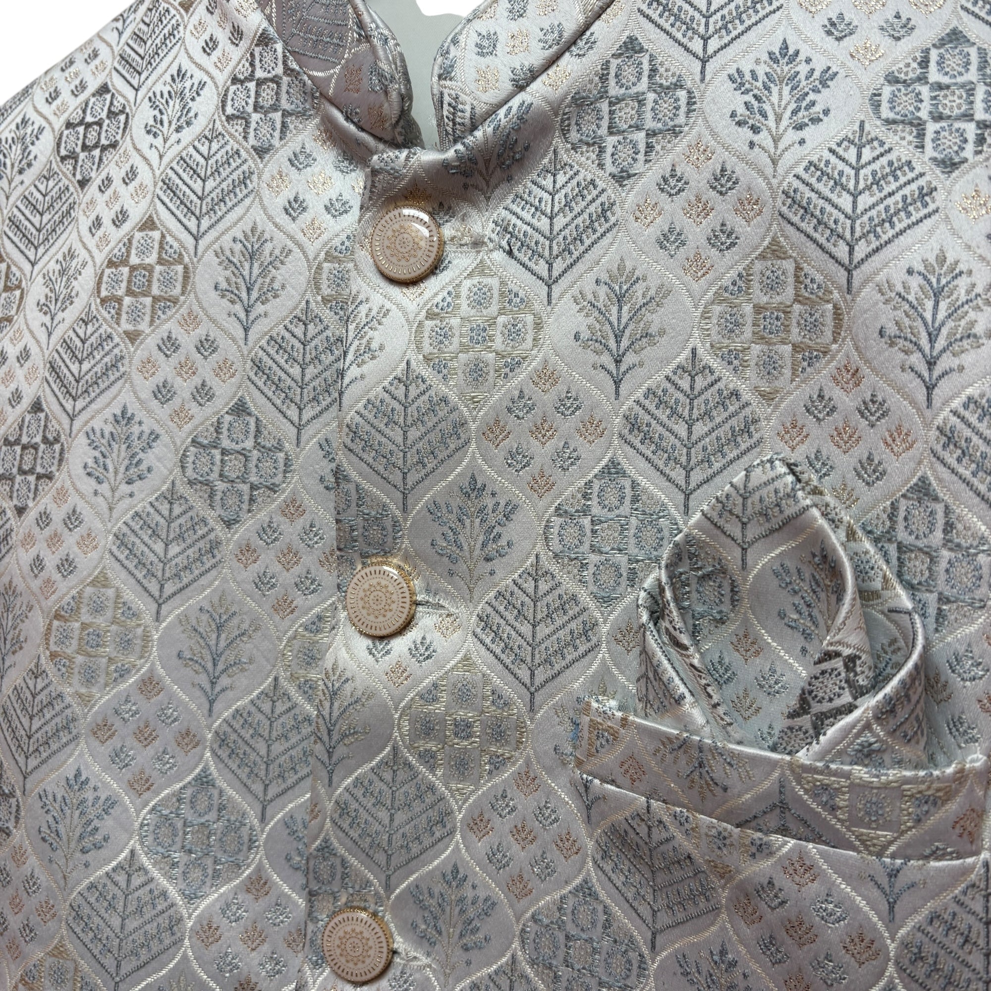 Ivory Ogee Tile Vest