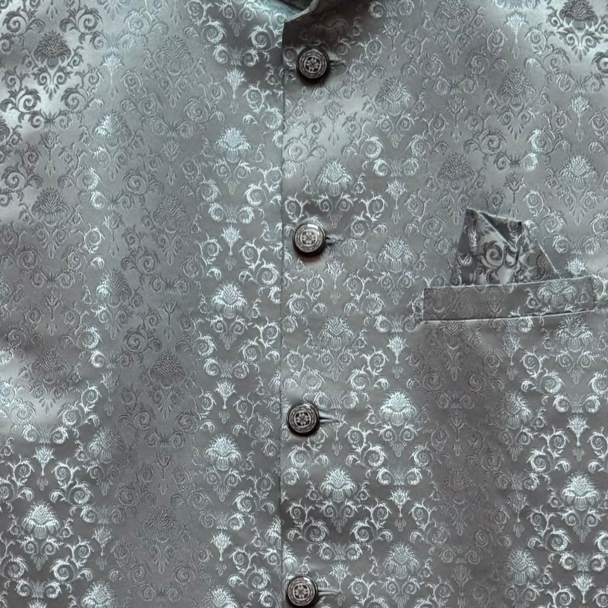Pastel Jacquard Vests -Colors - Vintage India NYC