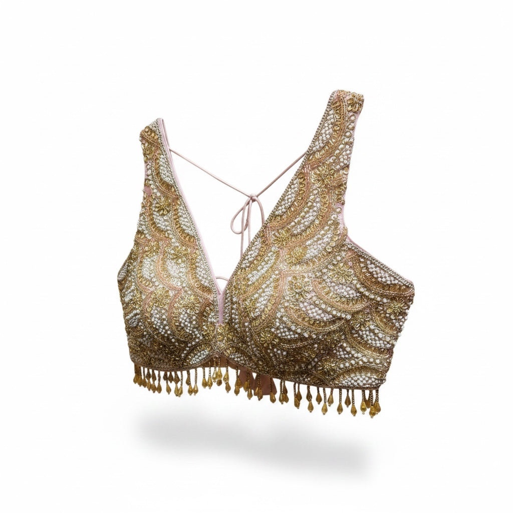 Heavy Embroidered Choli Blouse-Colors