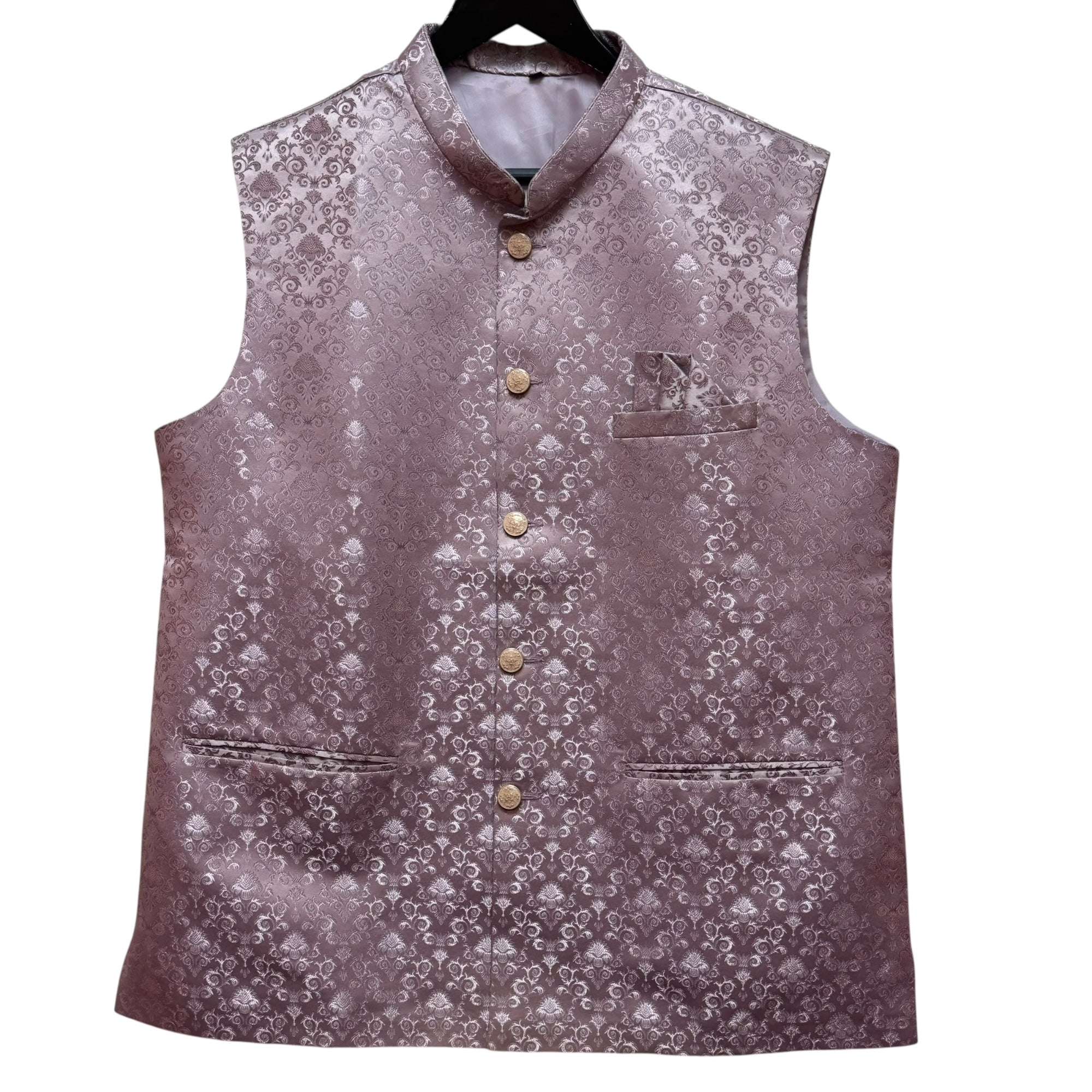 Pastel Jacquard Vests -Colors - Vintage India NYC