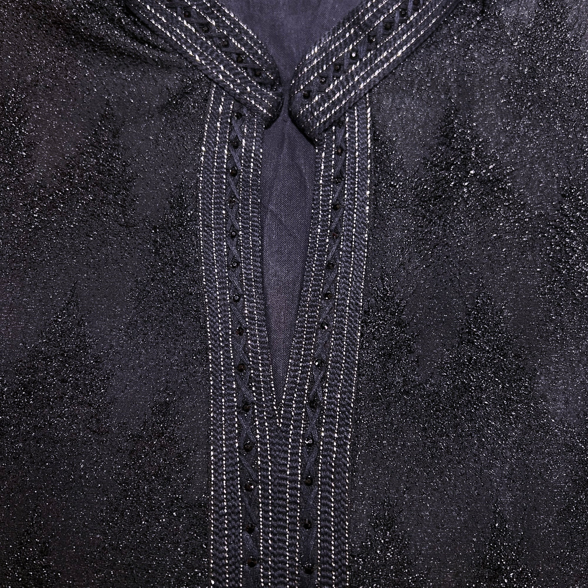 Heavy Midnight Navy V Neck Kurta