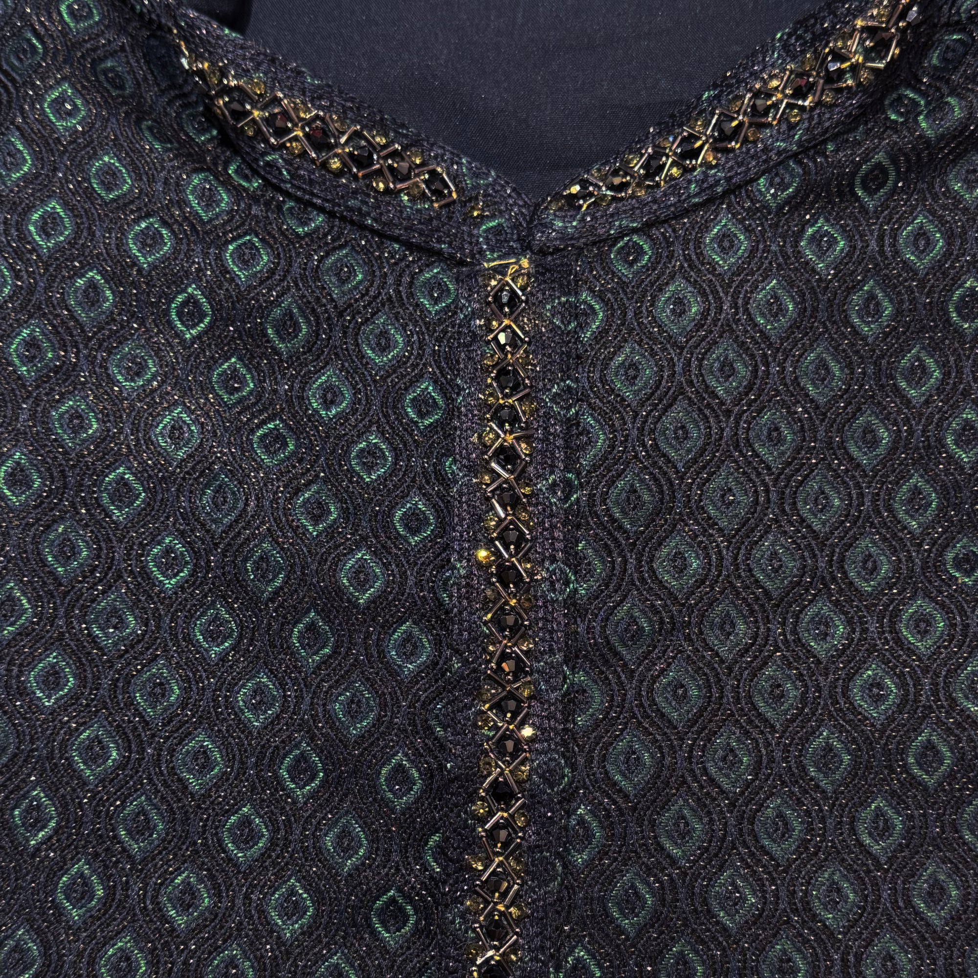 Ogee Wave Kurta-Colors - Vintage India NYC