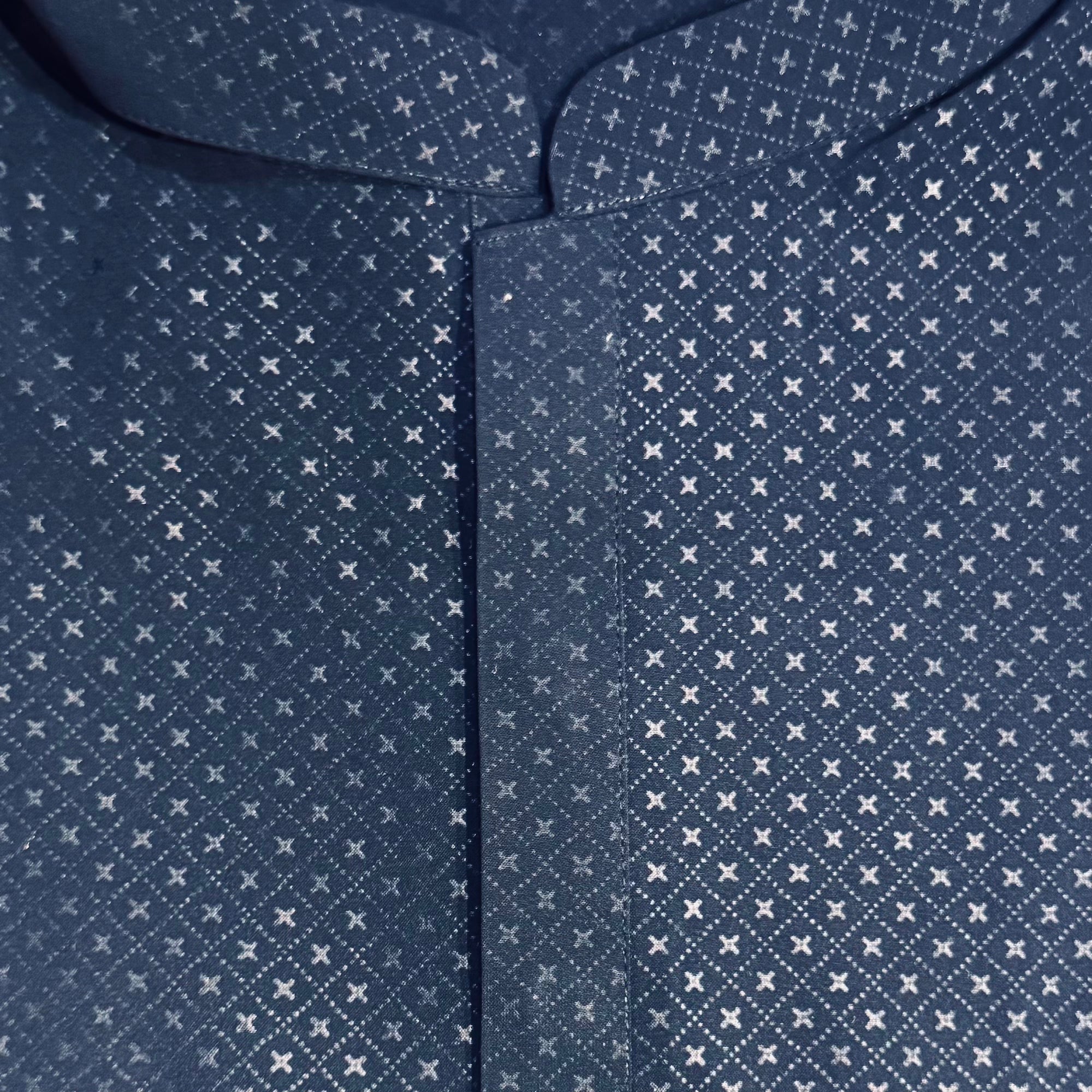 YD Navy Cross Kurta