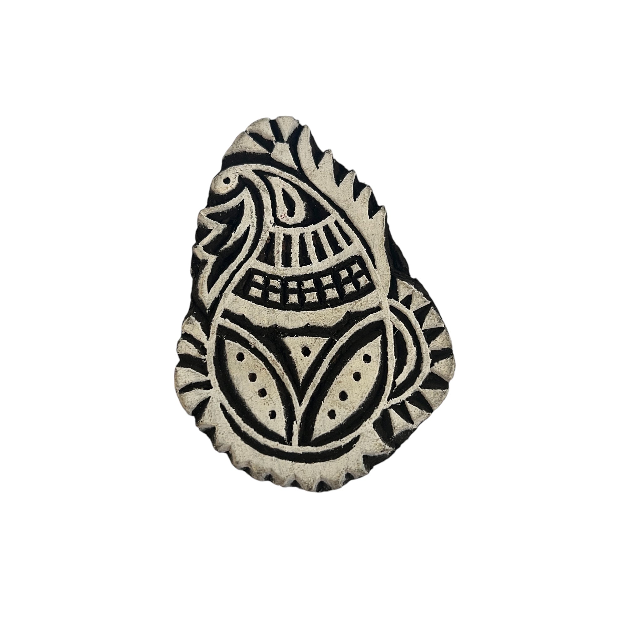 Paisley Wood Blockprinting Medium Size-Styles