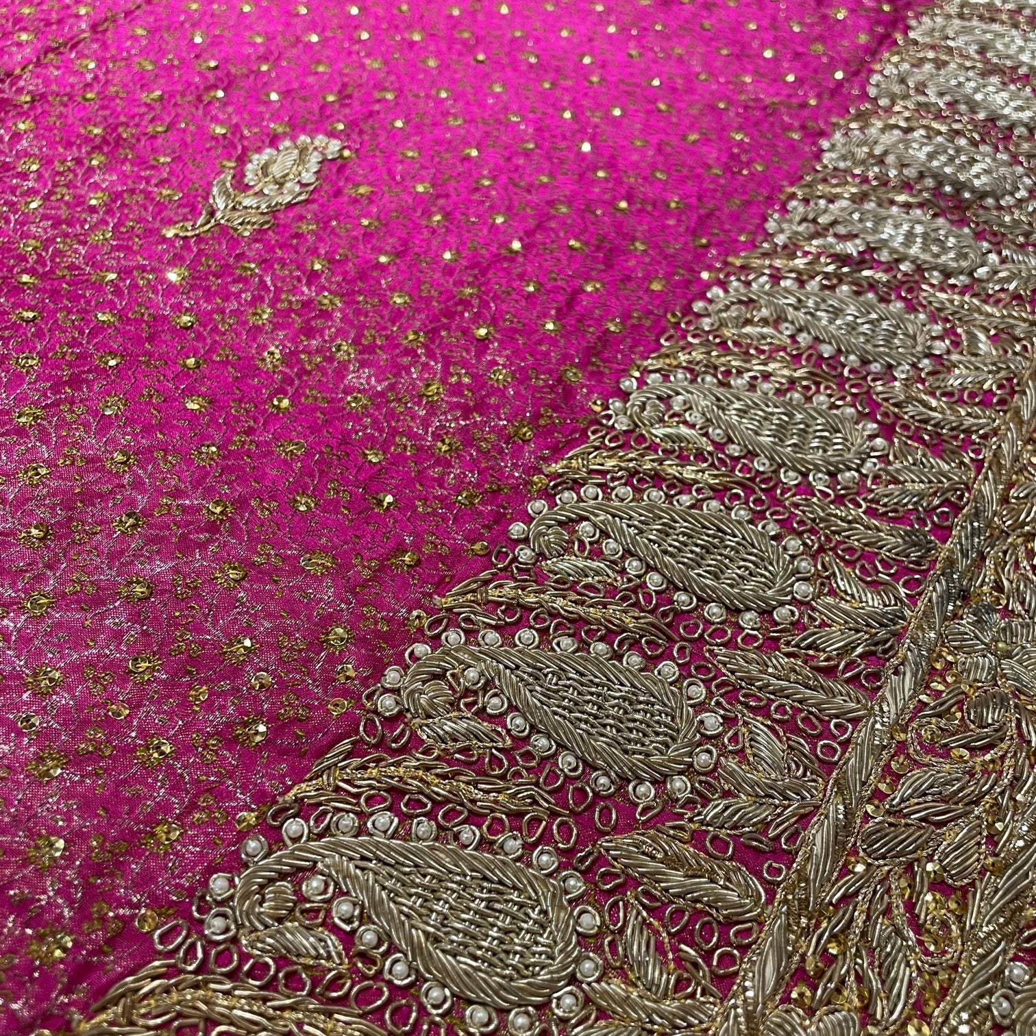 Heavy Work Bridal Saree 728 - Vintage India NYC