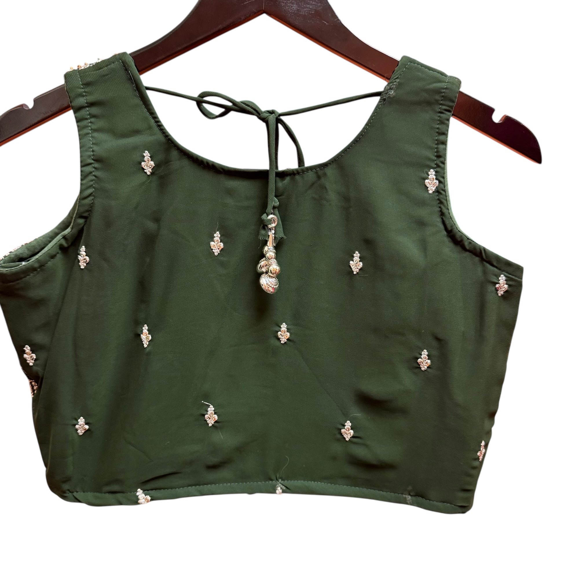 Gold Embroidered Lehenga Set-2 Colors